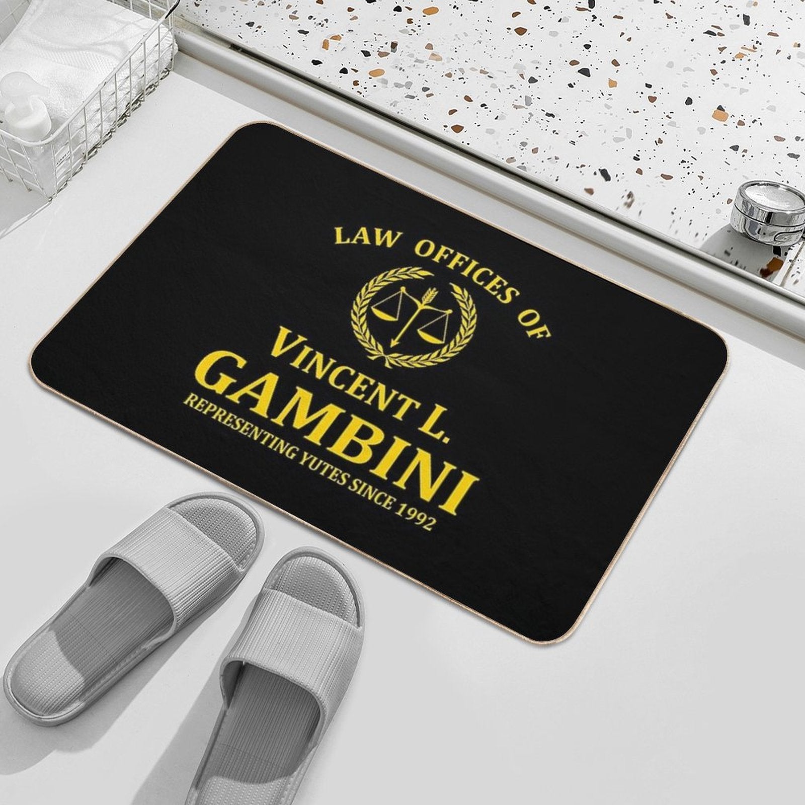 Law Offices Of Vincent L. Gambini  Toxin-Free Bath Mat