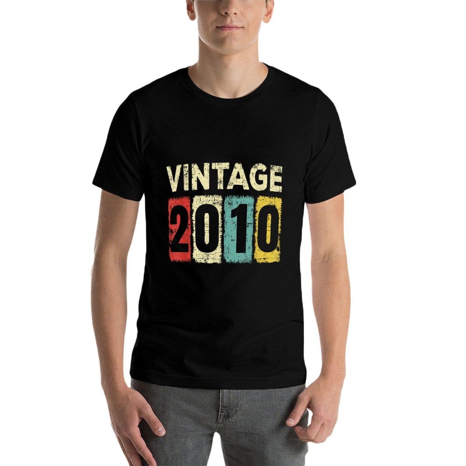 15 Year Old Birthday Vintage 2010 15th Birthday  Quick-drying T-Shirt