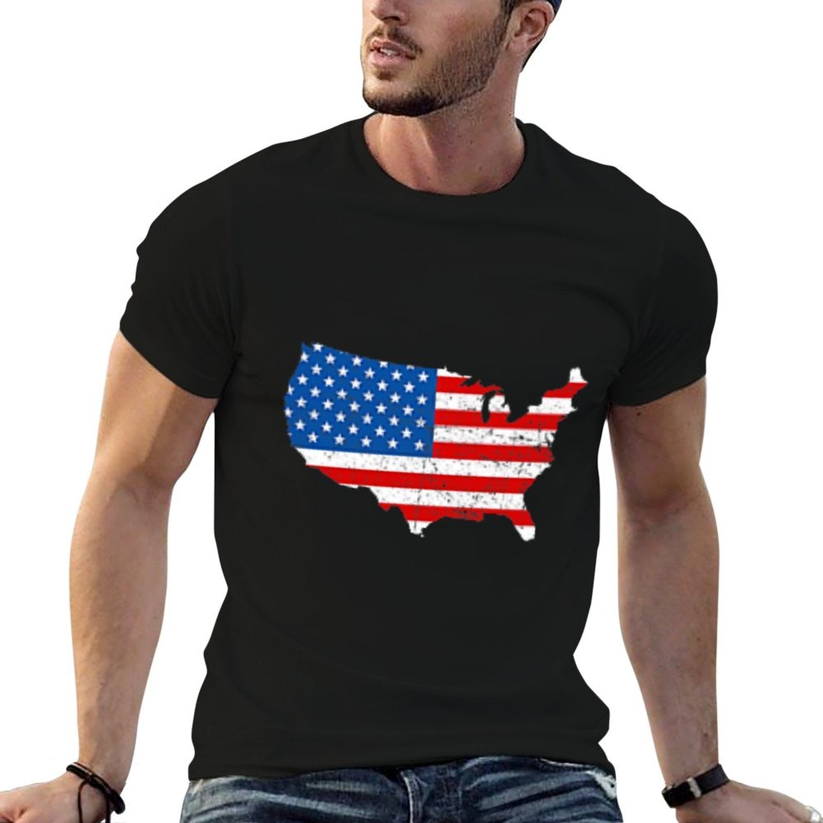 (Both Side) Gulf of US America 2025  Durable T-Shirt