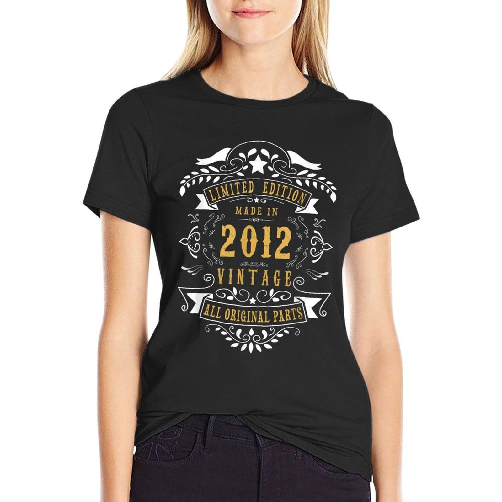 13th Birthday 13 Years Old Girl Boy Born 2012 13 Birthday  Cotton T-Shirt