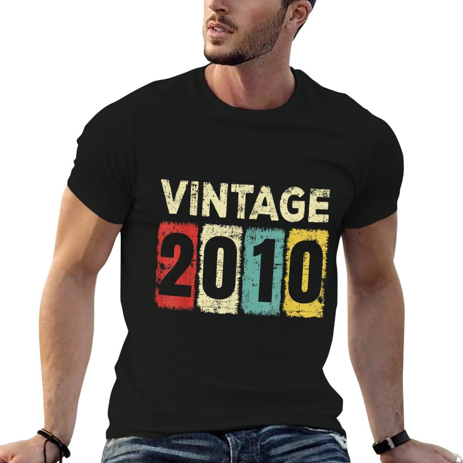 15 Year Old Birthday Vintage 2010 15th Birthday  Quick-drying T-Shirt