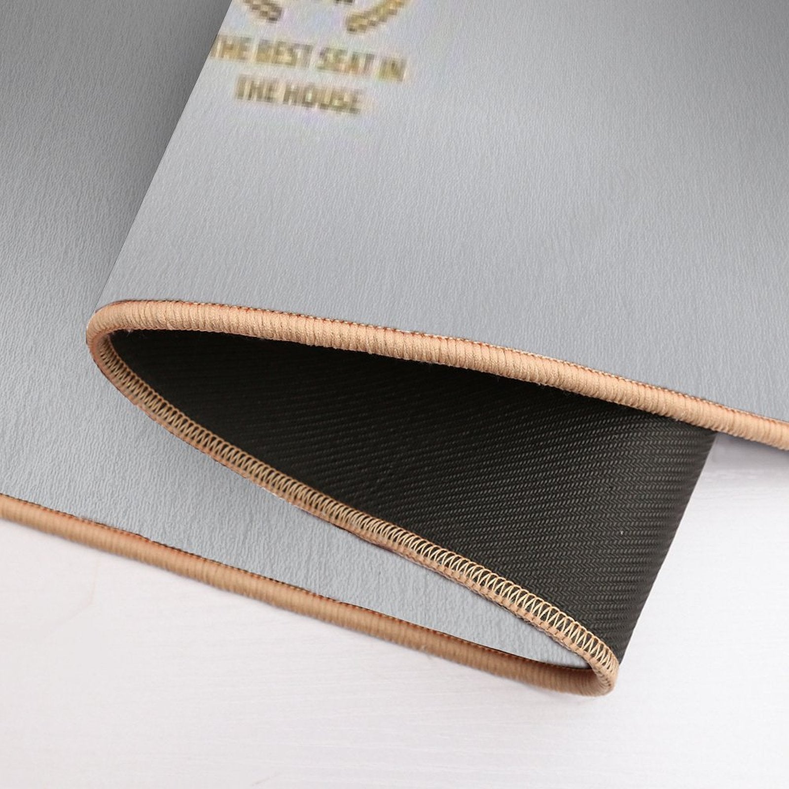 The Bathroom Funny Parody Movie Poster Sign  Repositionable Bath Mat