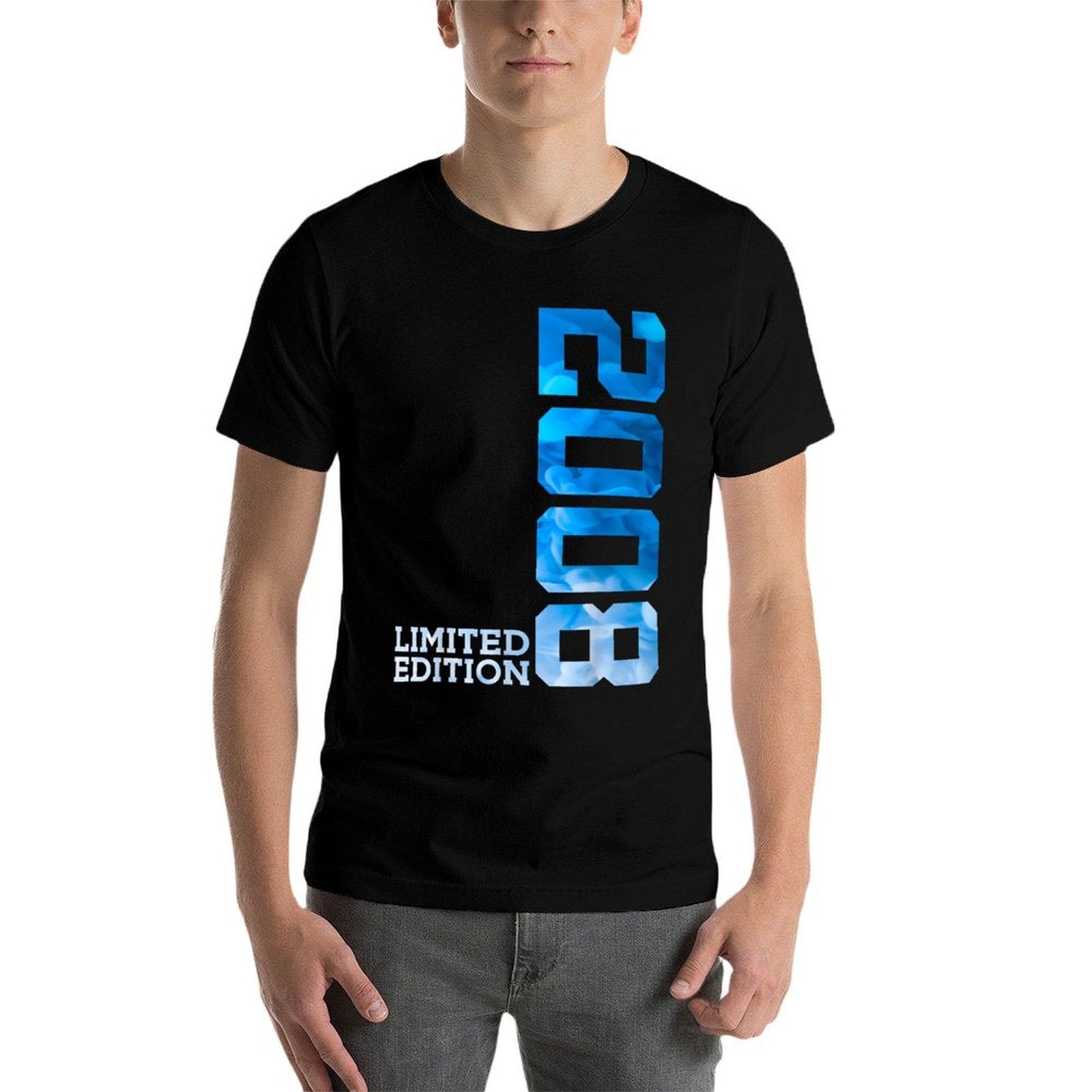 17 YEARS 17TH BIRTHDAY LIMITED EDITION 2008  Trendy Pattern T-Shirt