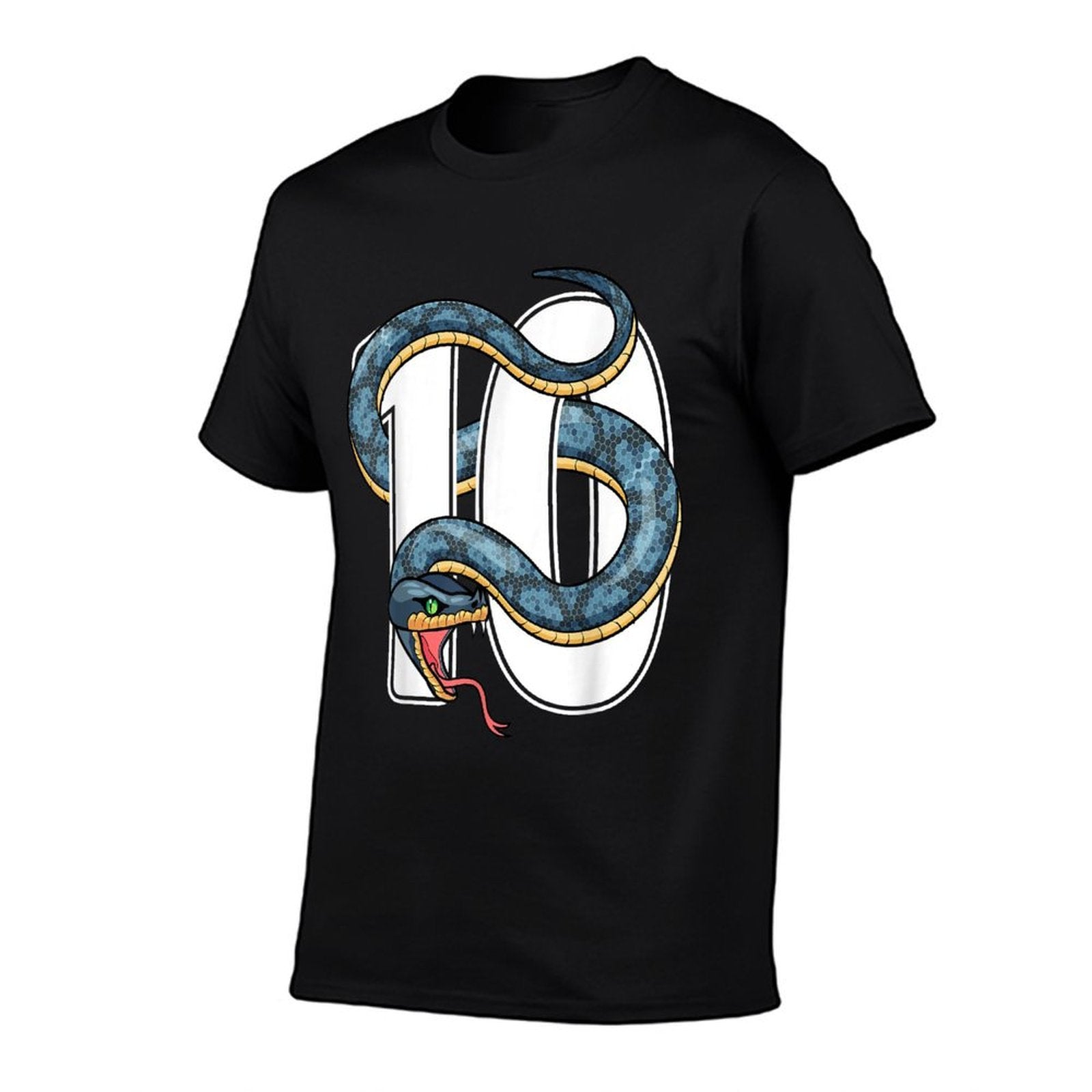 10th Birthday Snake Lover Ten 10 Year Old Birthday Boy Girl  Durable T-Shirt