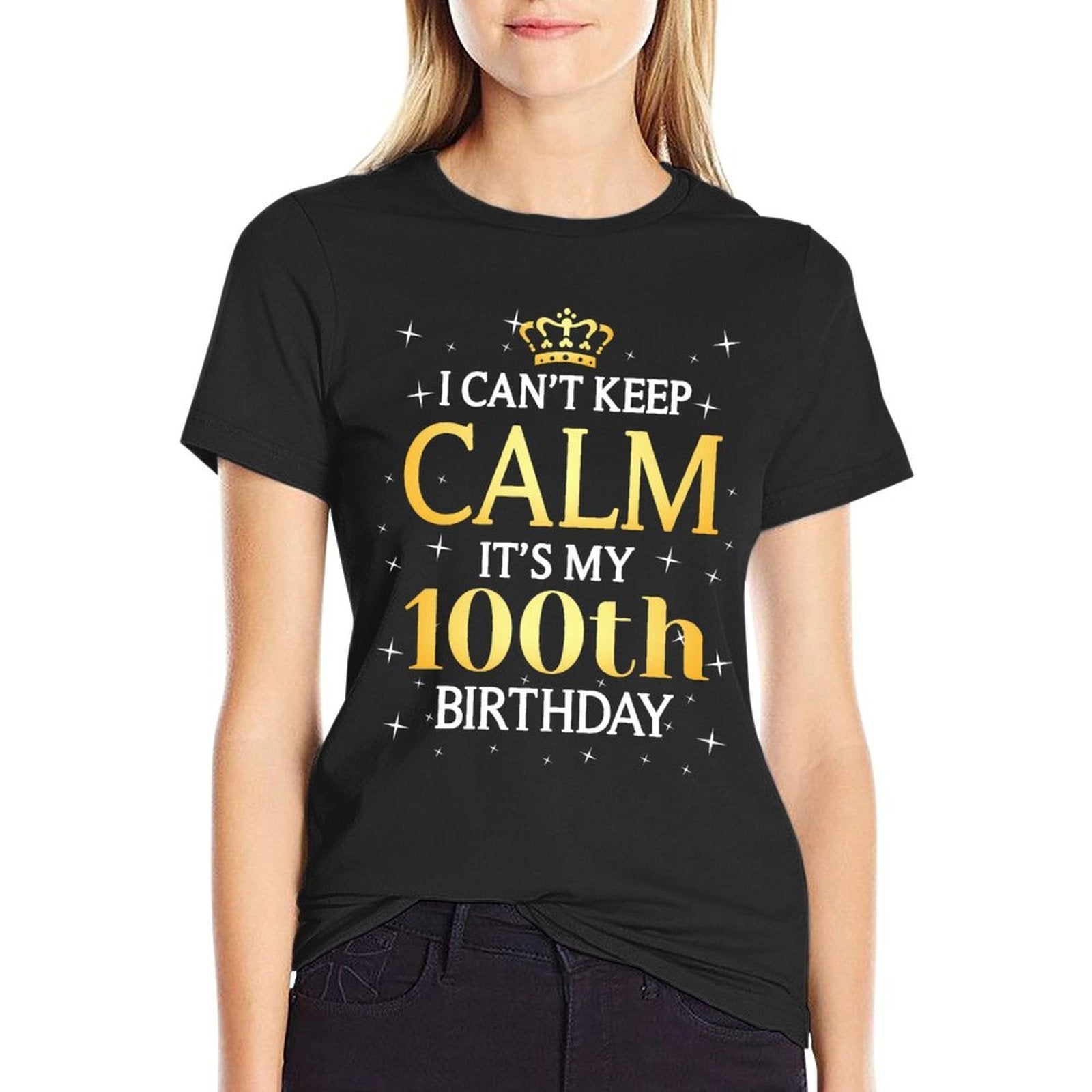 100 Year Old Men Women Birthday Gift It's My 100th Birthday  Relaxed-fit T-Shirt