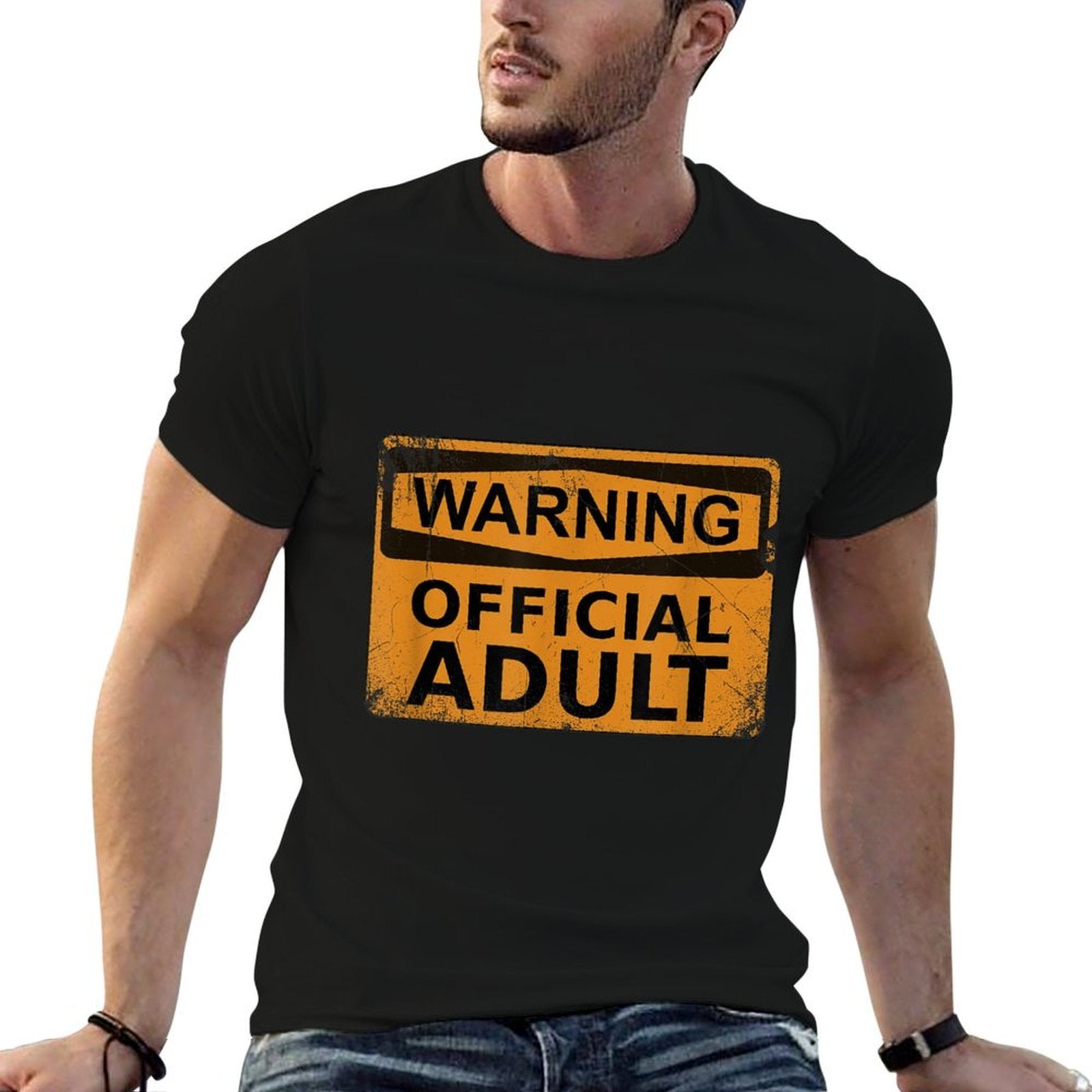 18th Birthday Gifts for Men Or Women Official Adult Cotton T-Shirt