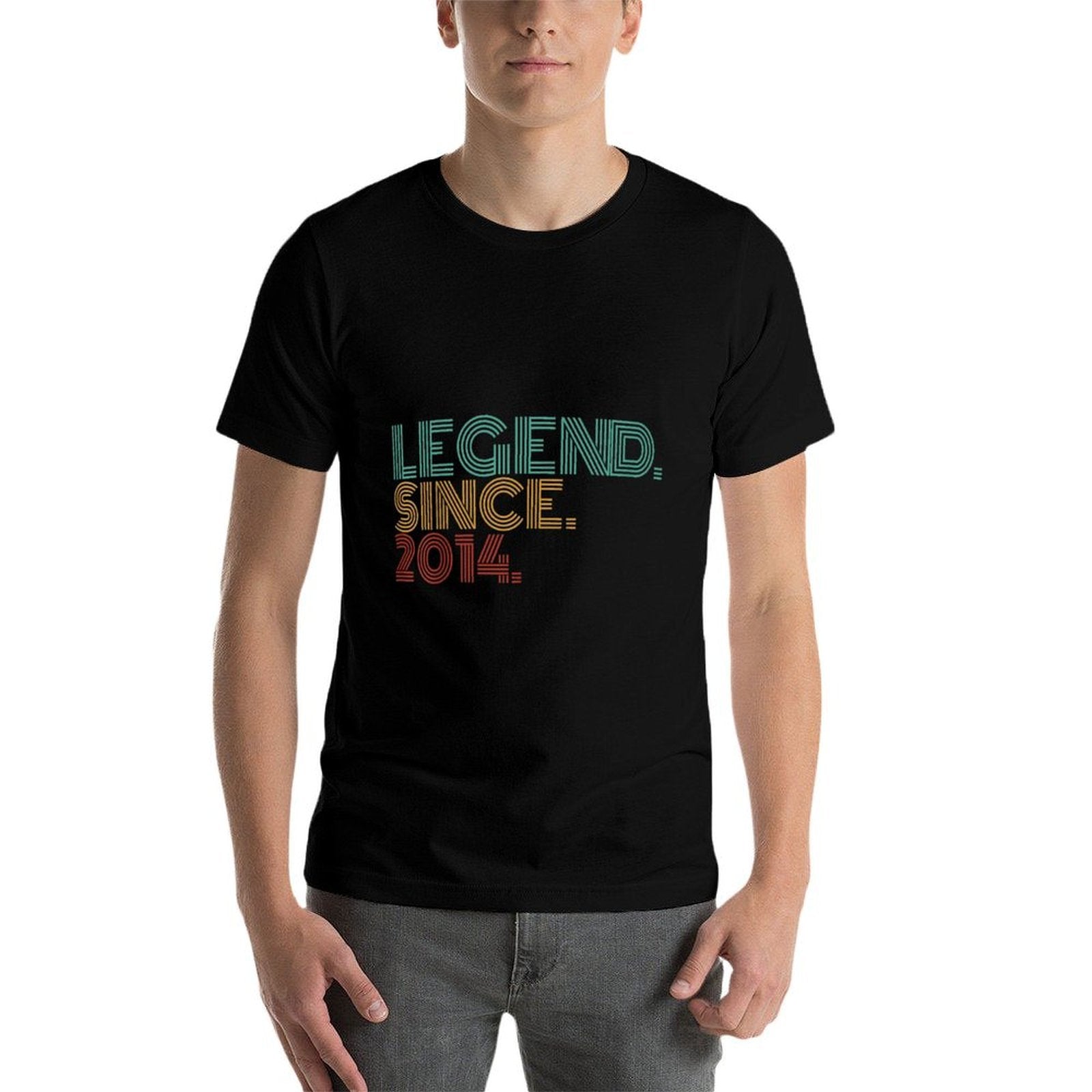 11 Years Old Legend Since 2014 11th Birthday  Vintage-inspired T-Shirt