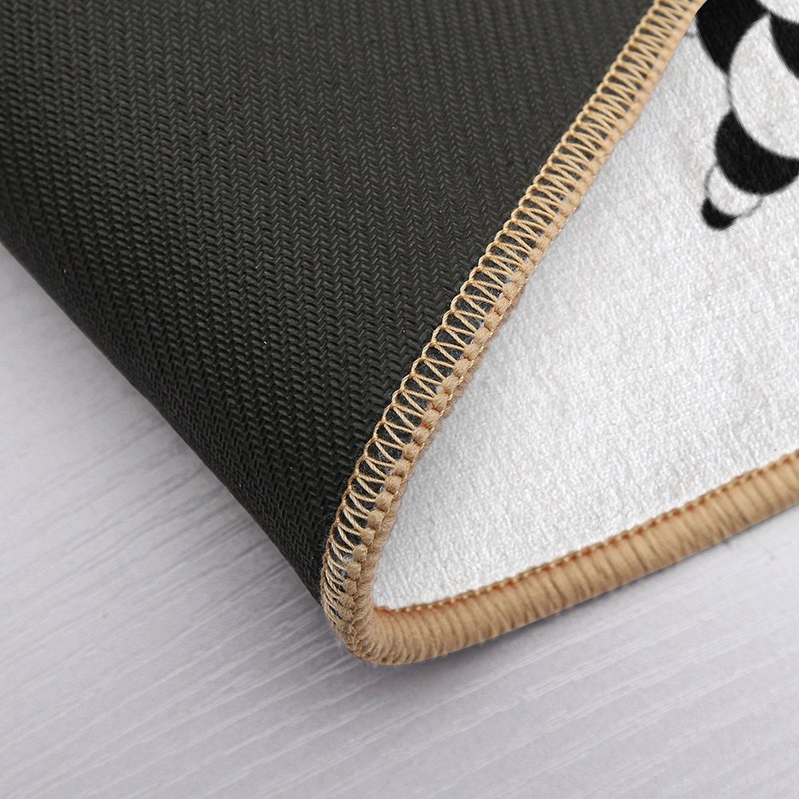 Fractal Molecule Crop Circle  Dirt-Trapping Bath Mat