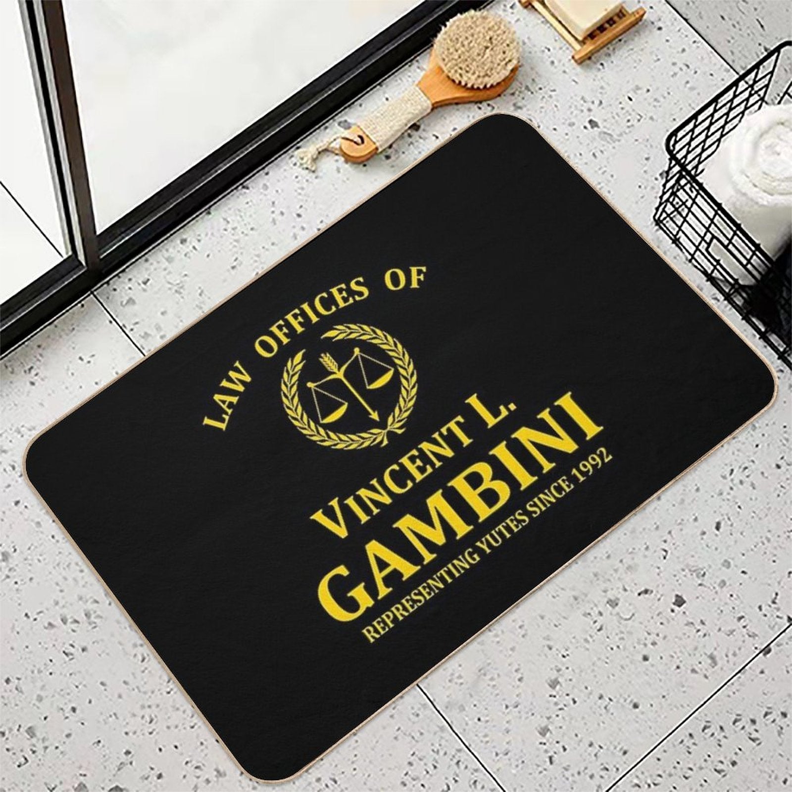 Law Offices Of Vincent L. Gambini  Toxin-Free Bath Mat