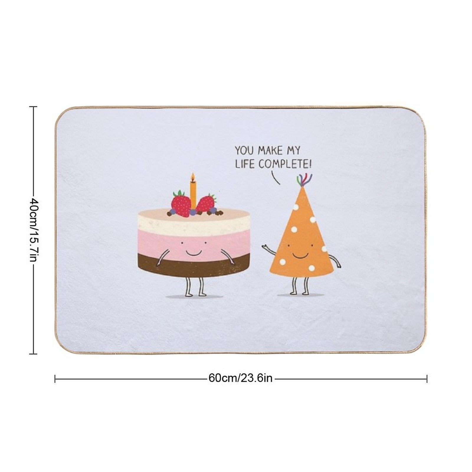 You Are Special...  Easy Maintenance Bath Mat