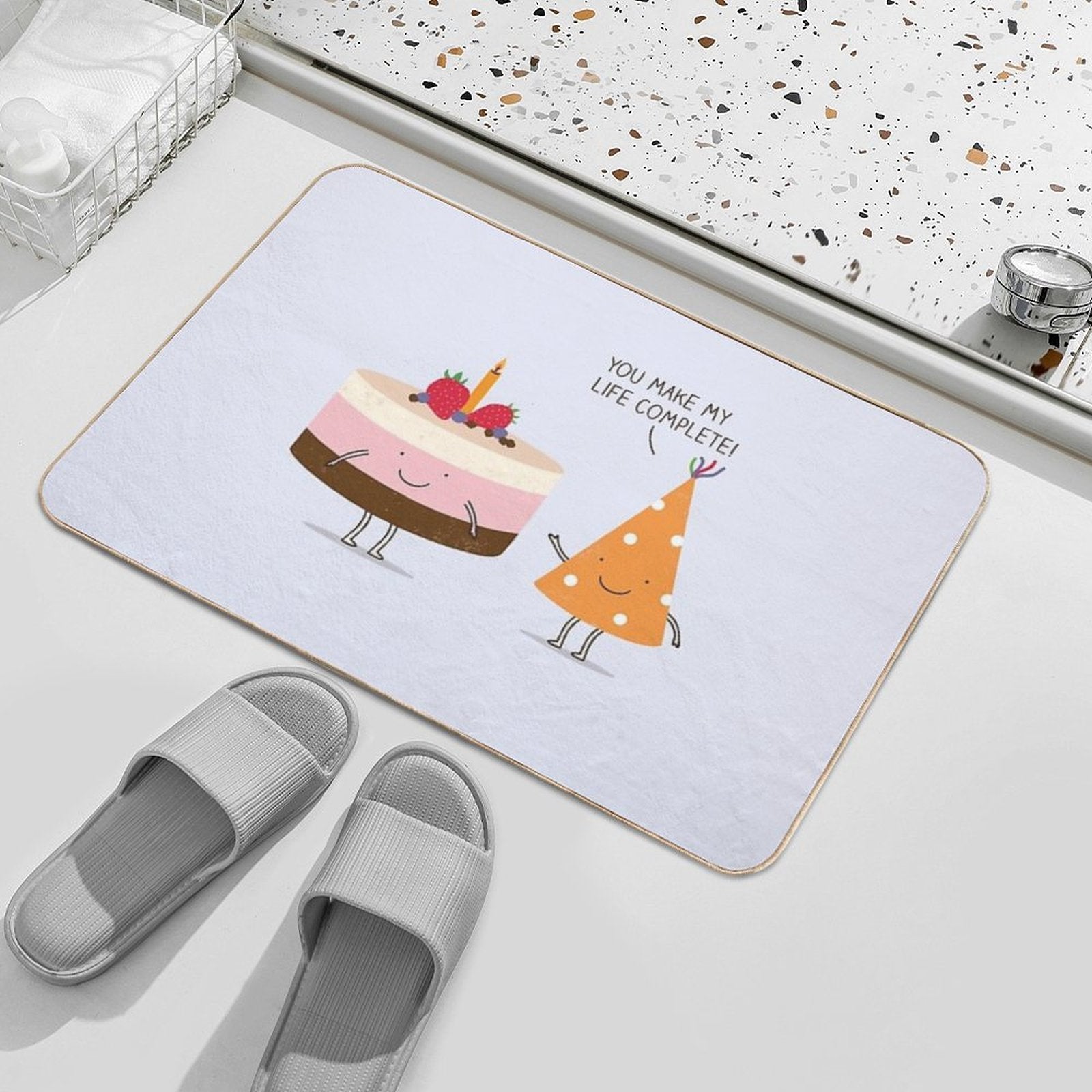 You Are Special...  Easy Maintenance Bath Mat
