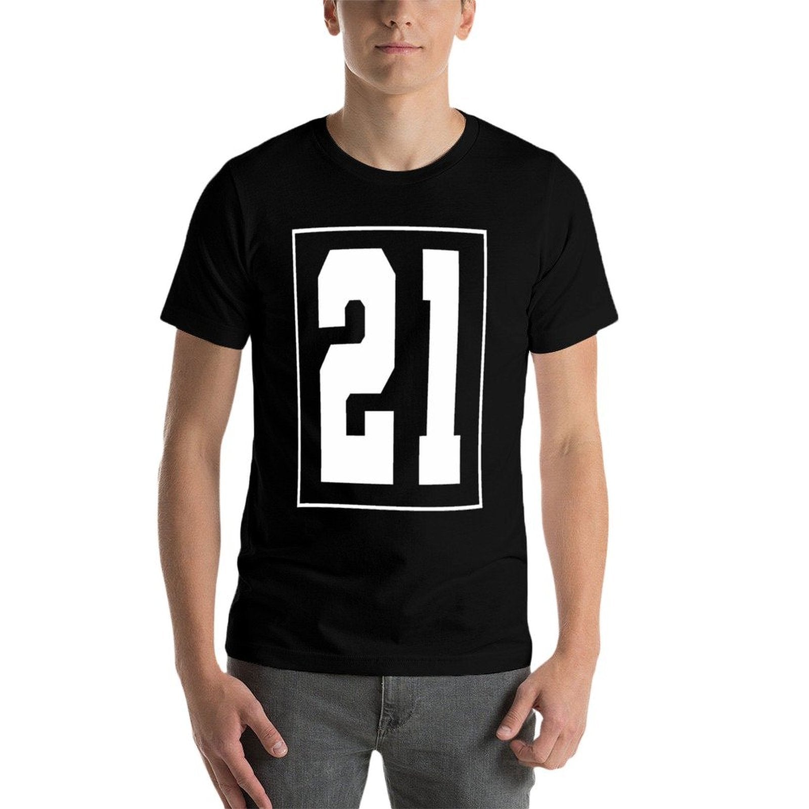 21st Birthday Gifts for Women's Or Men's Finally 21  Eco-friendly Material T-Shirt