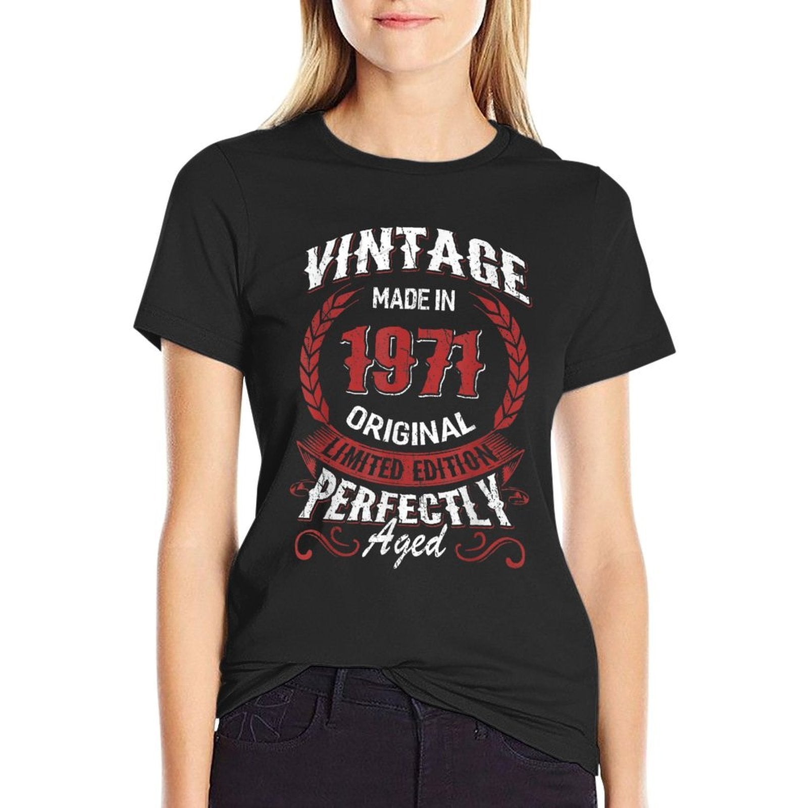 1971 Birthday Vintage Retro Distressed Limited Edition  Classic T-Shirt