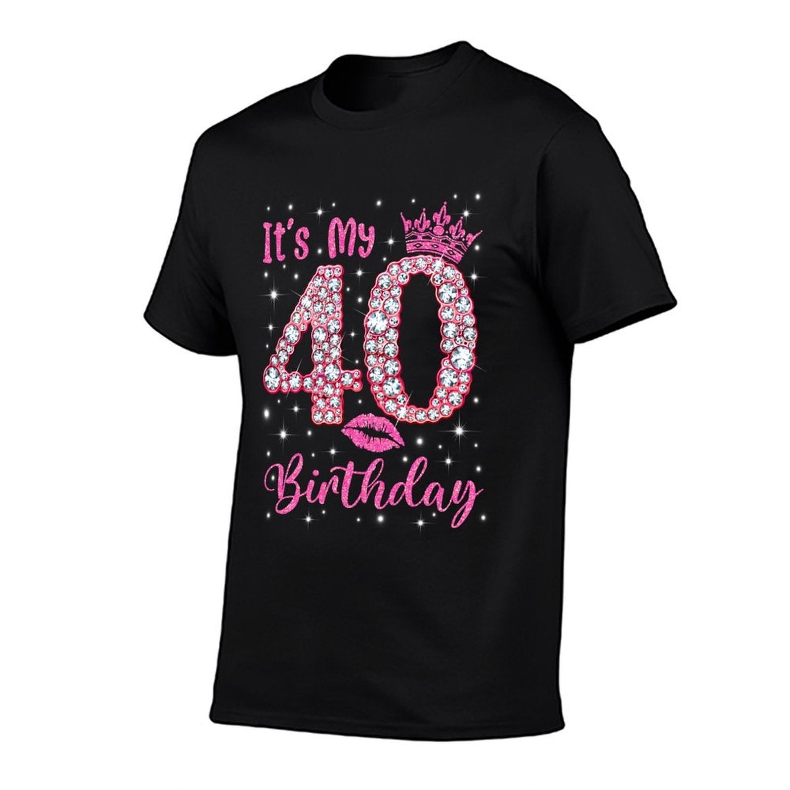40 It&#39;s My Birthday 1982 40Th Birthday Gift For Womens  High-quality Stitching T-Shirt