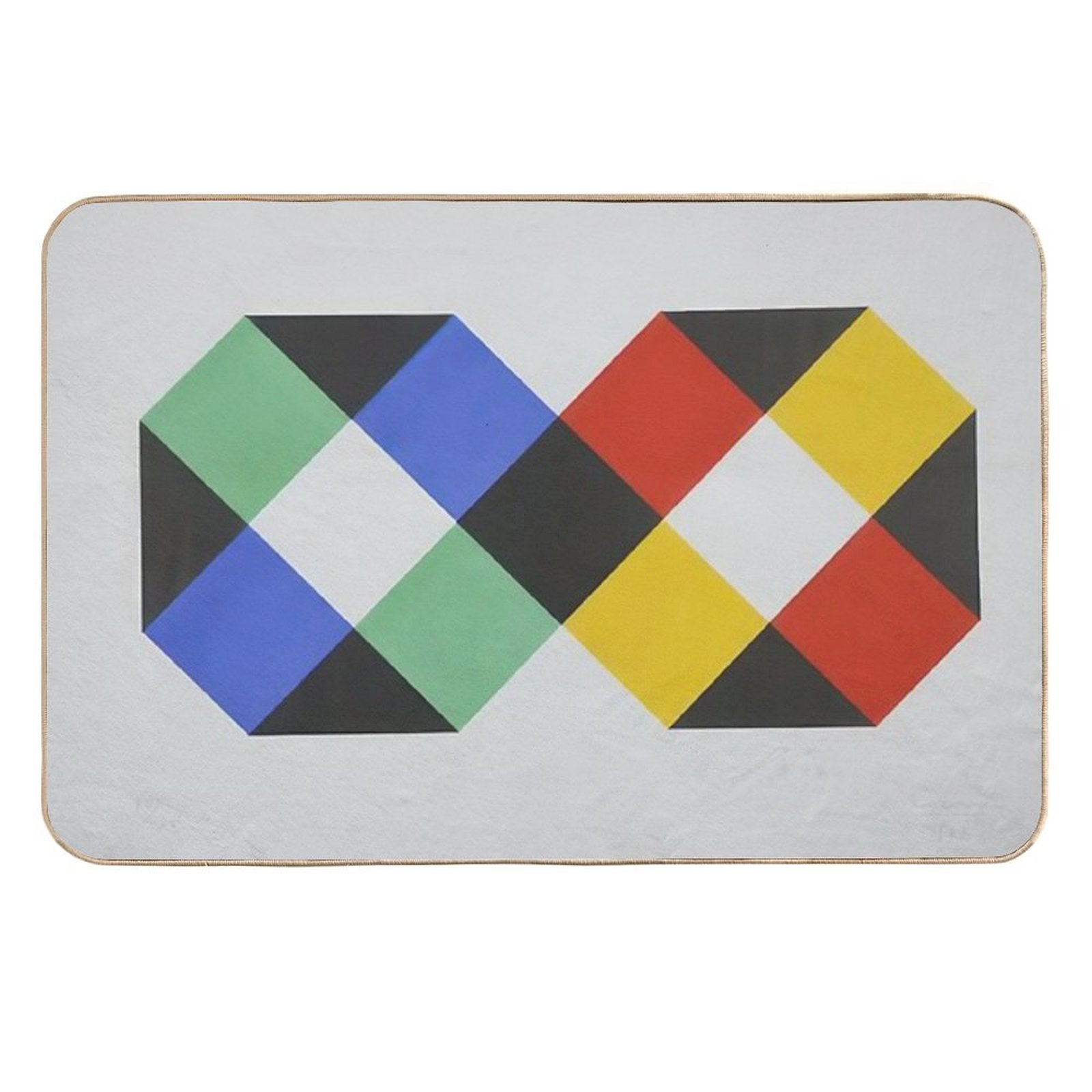 Max Bill  Slip-Resistant Bath Mat