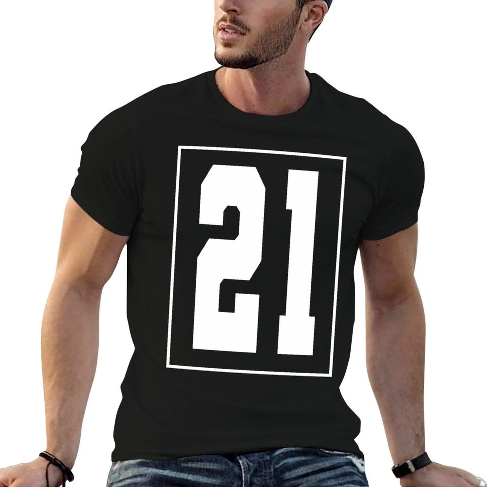 21st Birthday Gifts for Women's Or Men's Finally 21  Eco-friendly Material T-Shirt