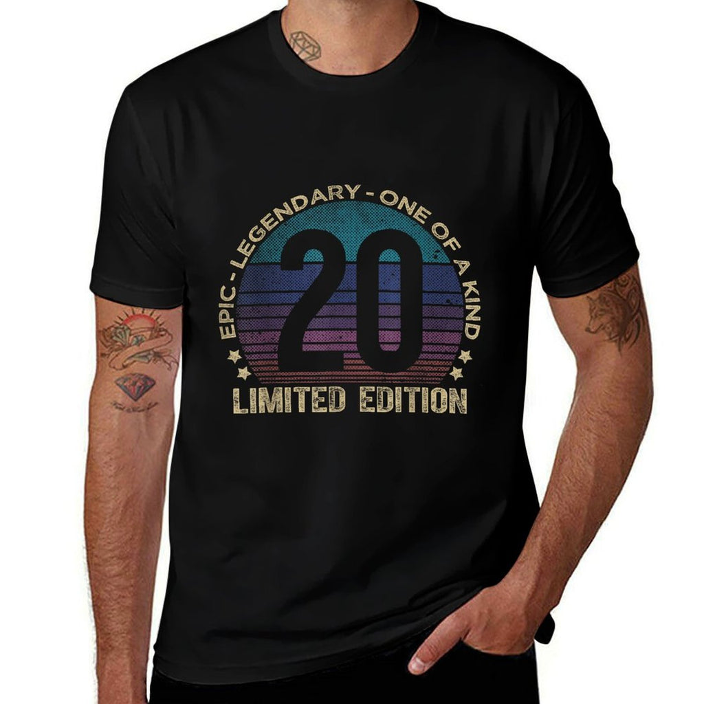20 Year Old Gifts Limited Edition Vintage 20th Birthday  Classic T-Shirt