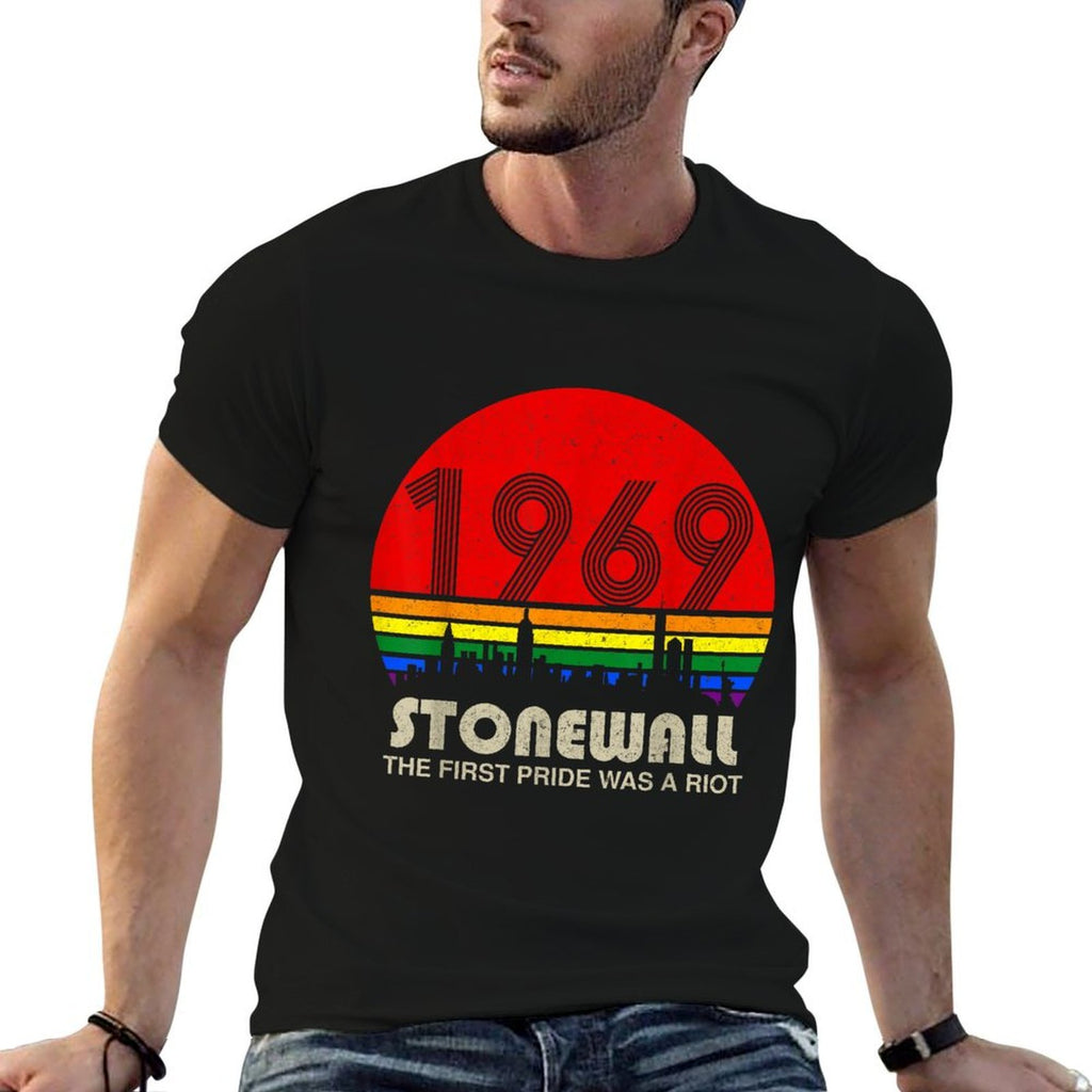 1969 The First Pride Was A Riot LGBT Pride Rainbow  Breathable T-Shirt