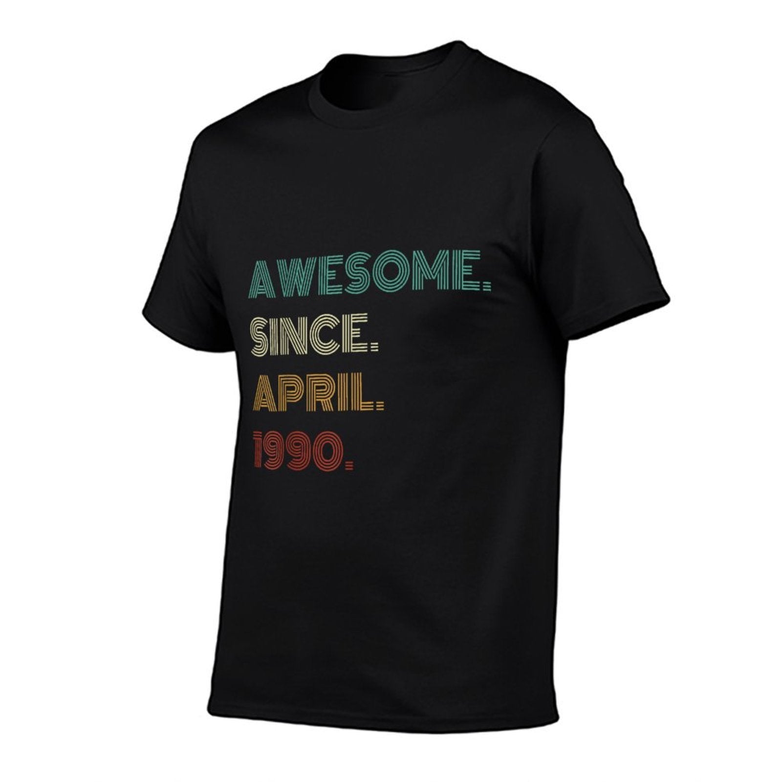 35 Years Old Awesome Since April 1990 35th Birthday  Quick-drying T-Shirt