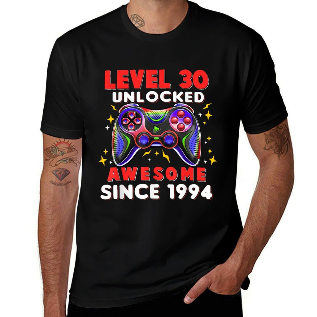 30th Birthday For Men 30 Years Birthday Gifts  Wrinkle-resistant T-Shirt