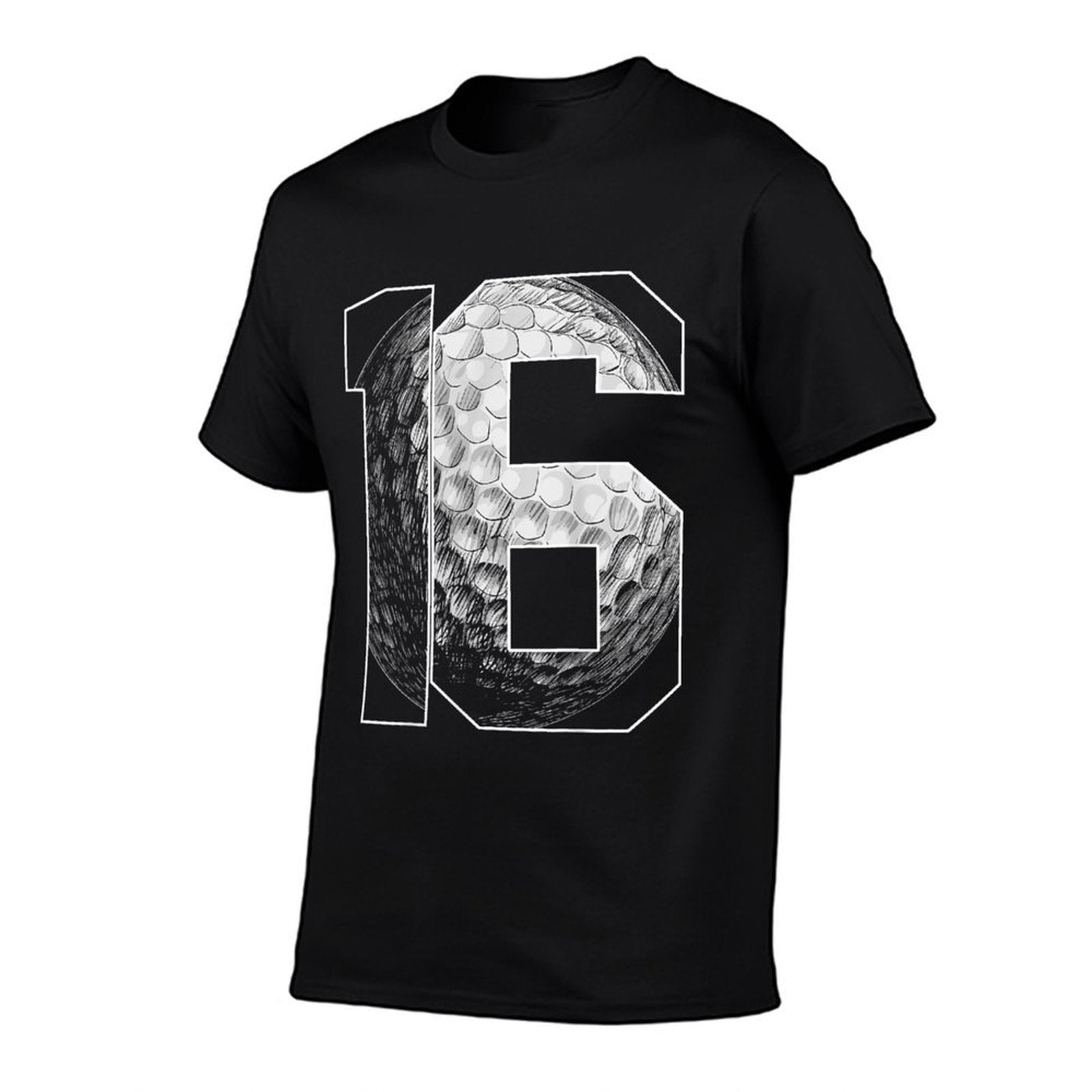 16th Birthday Boy Golf Player Golf 16 Years Old  Easy-care T-Shirt