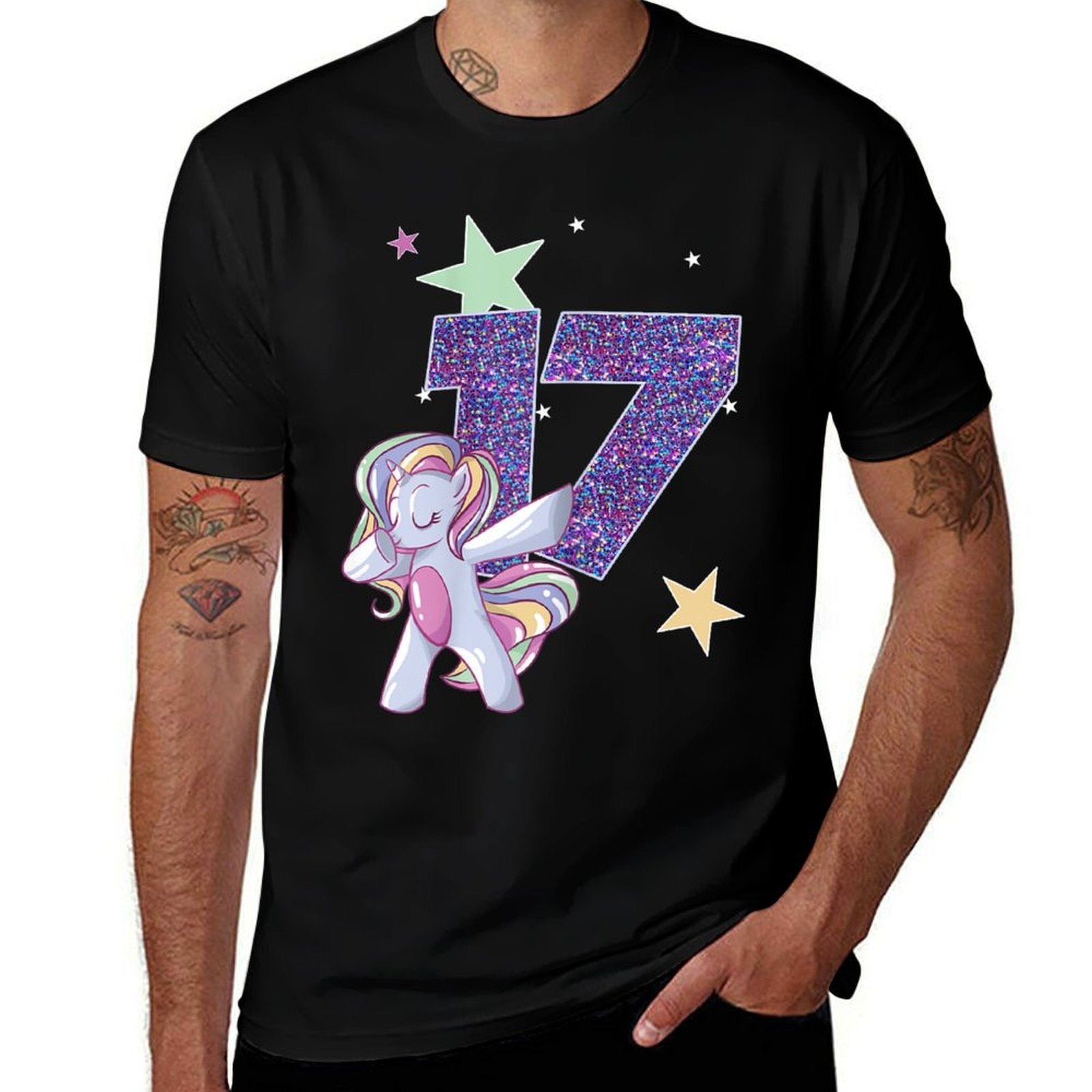 17th Birthday Girl Gift for 17th Birthday  High-quality Stitching T-Shirt