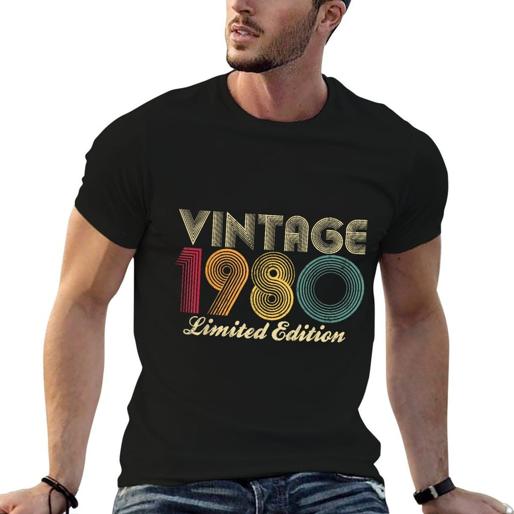 1980 45th Birthday Vintage Limited Edition 45 Years Old  Soft T-Shirt