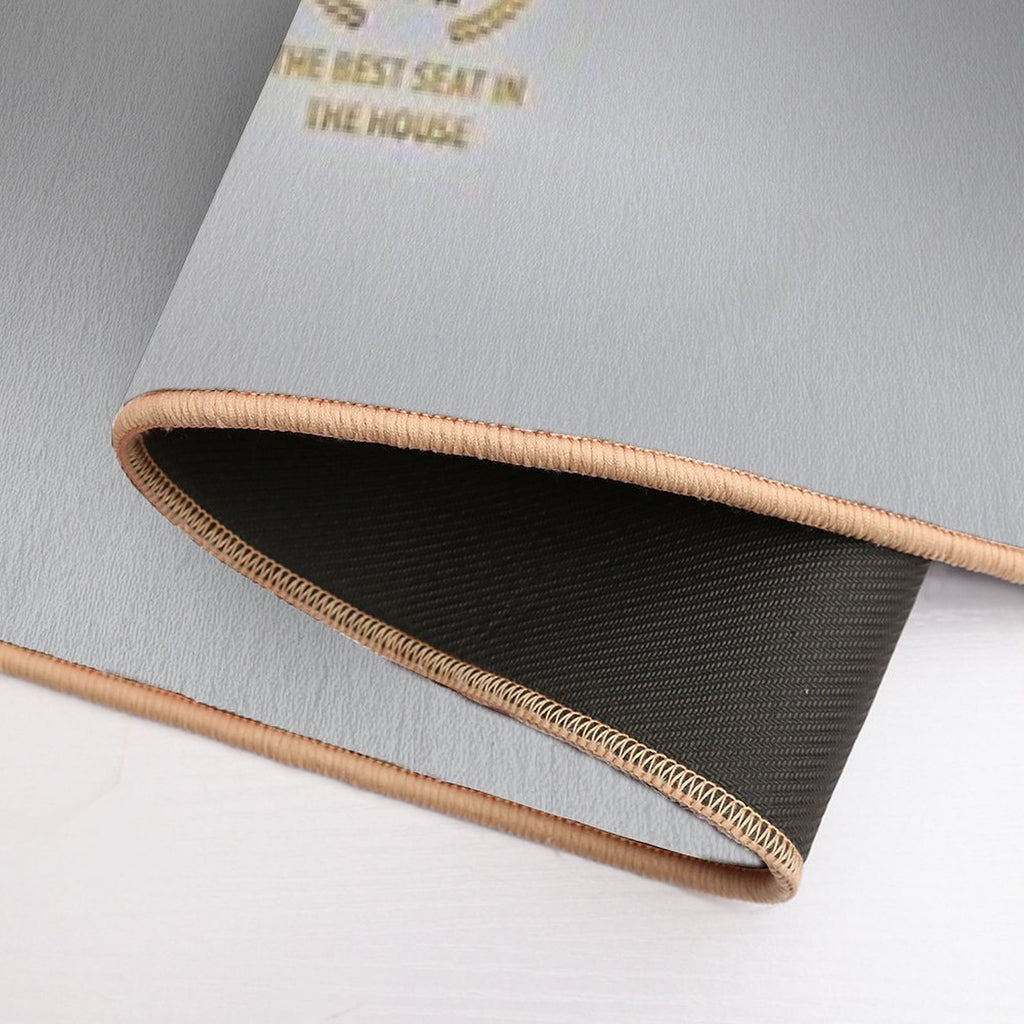 The Bathroom Funny Parody Movie Poster Sign  Repositionable Bath Mat