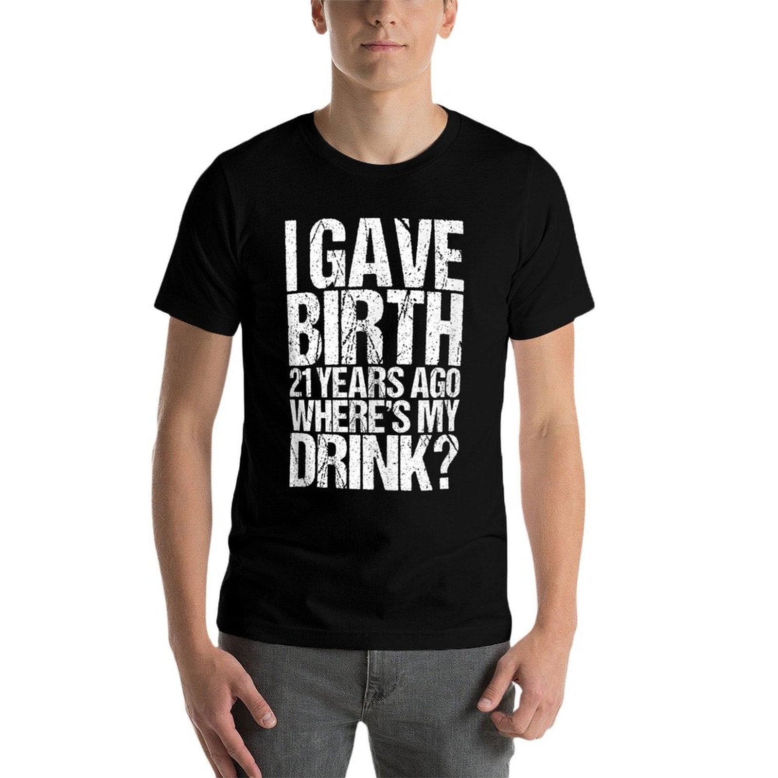 21St Birthday For Her I Gave Birth  Soft T-Shirt