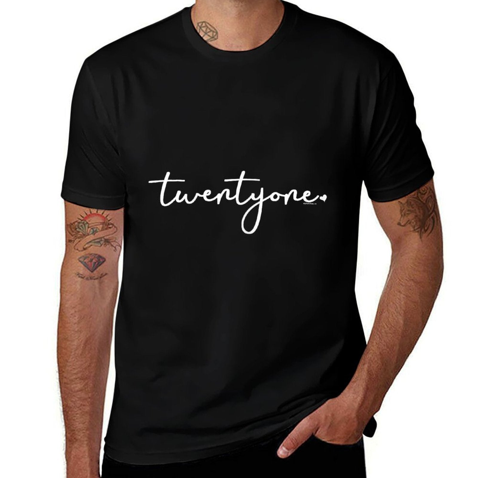 21st Birthday Gift Ideas for Her Twentyone T Women  Trendy Pattern T-Shirt