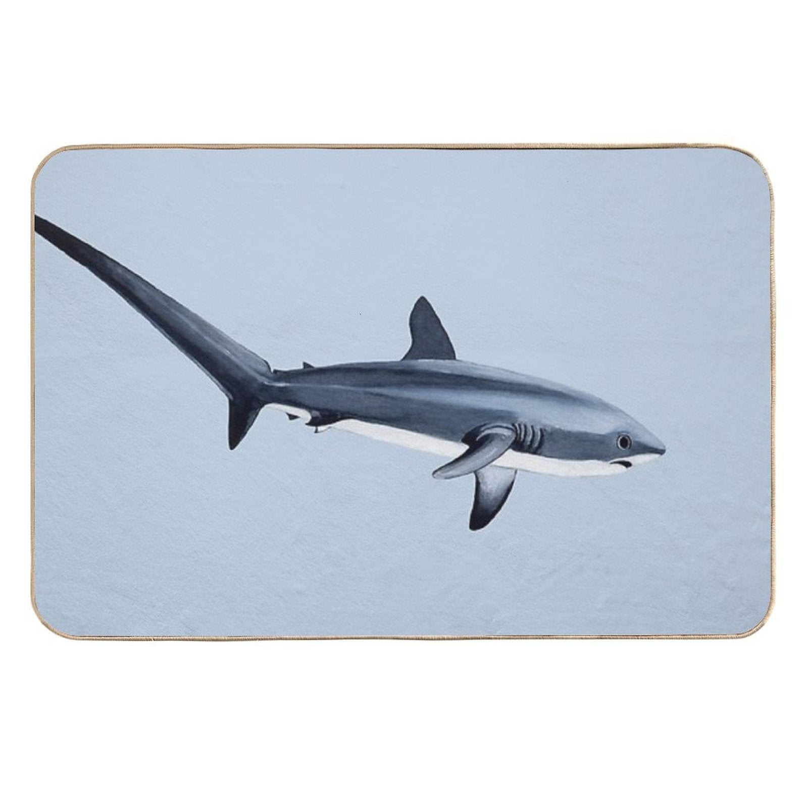 THRESHER SHARK  Repositionable Bath Mat