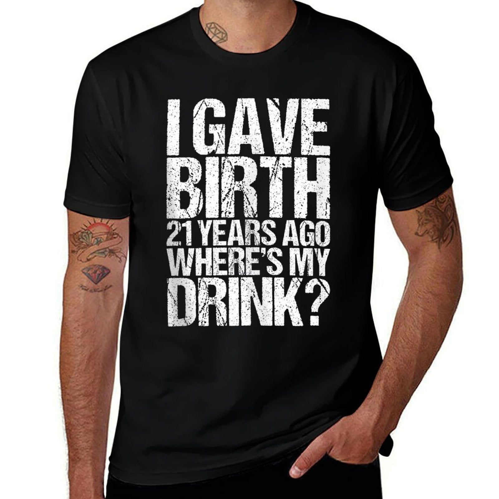 21St Birthday For Her I Gave Birth  Soft T-Shirt