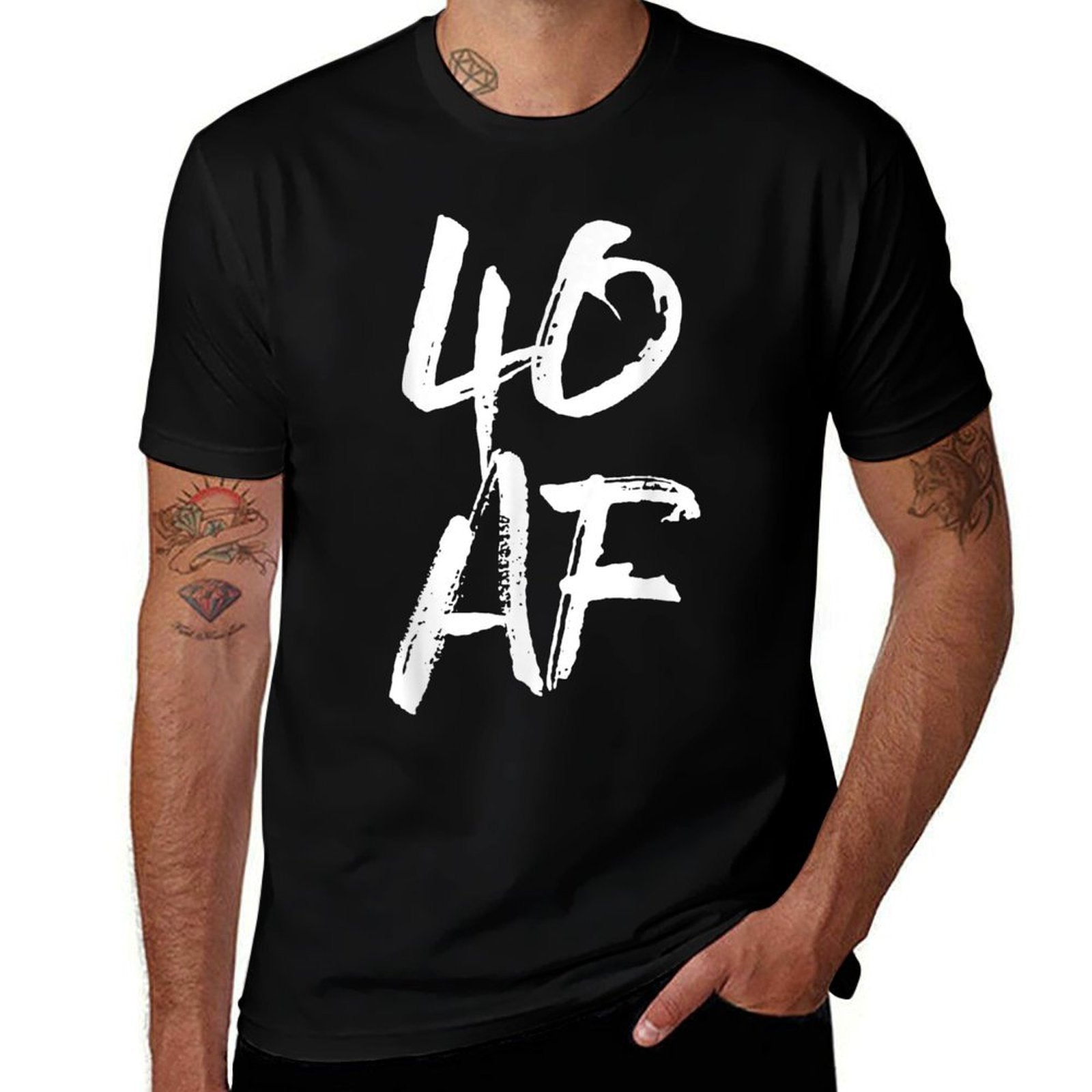40 AF T, 40th Birthday, Gifts, AF  Affordable Price T-Shirt