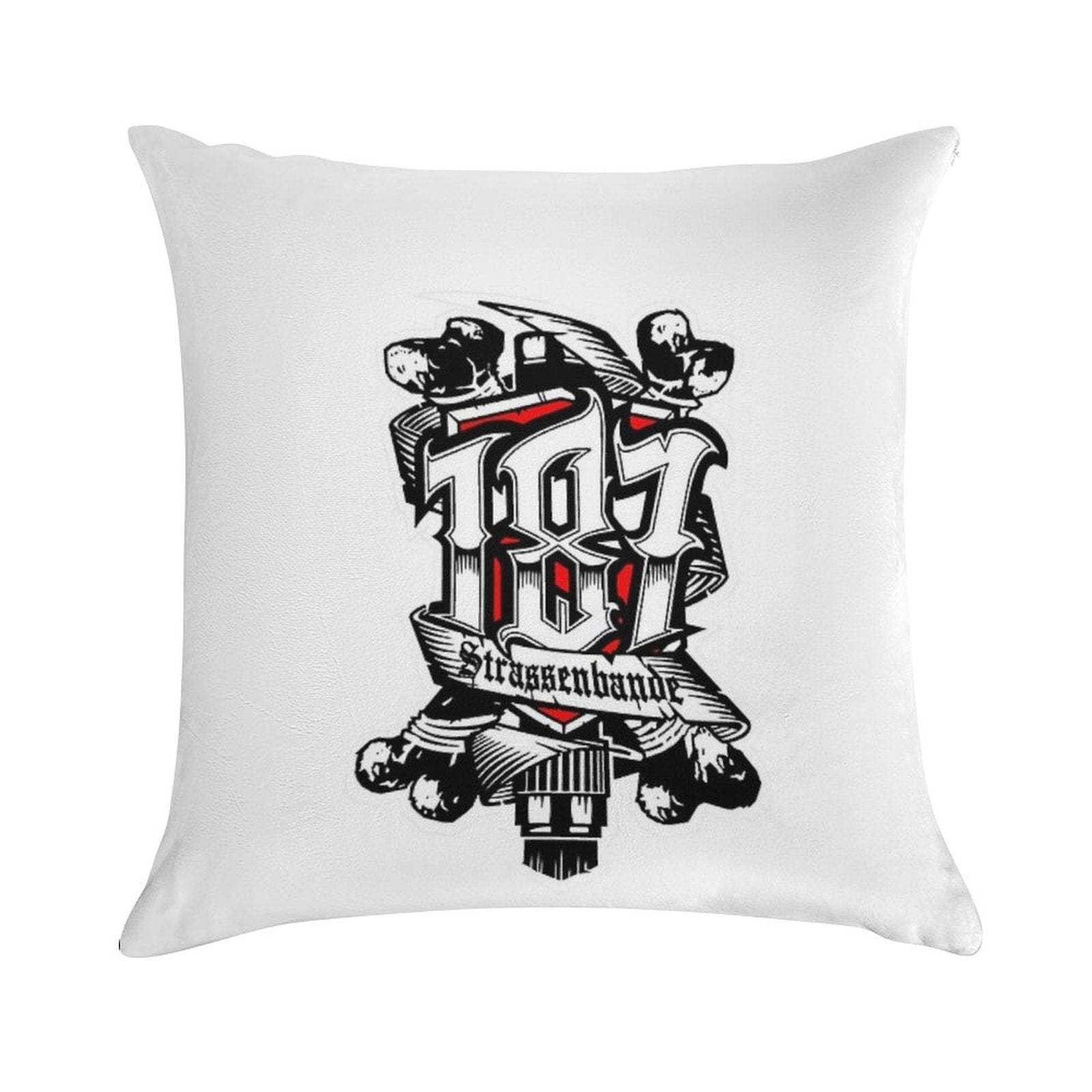 187 Smokezz Hiphop Soft Warmth Comfort Throw Pillow
