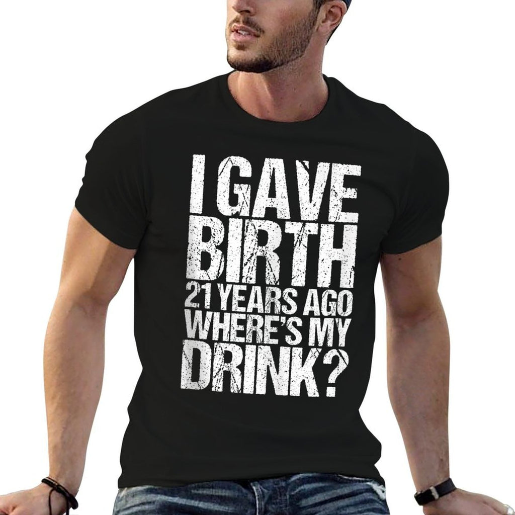 21St Birthday For Her I Gave Birth  Soft T-Shirt