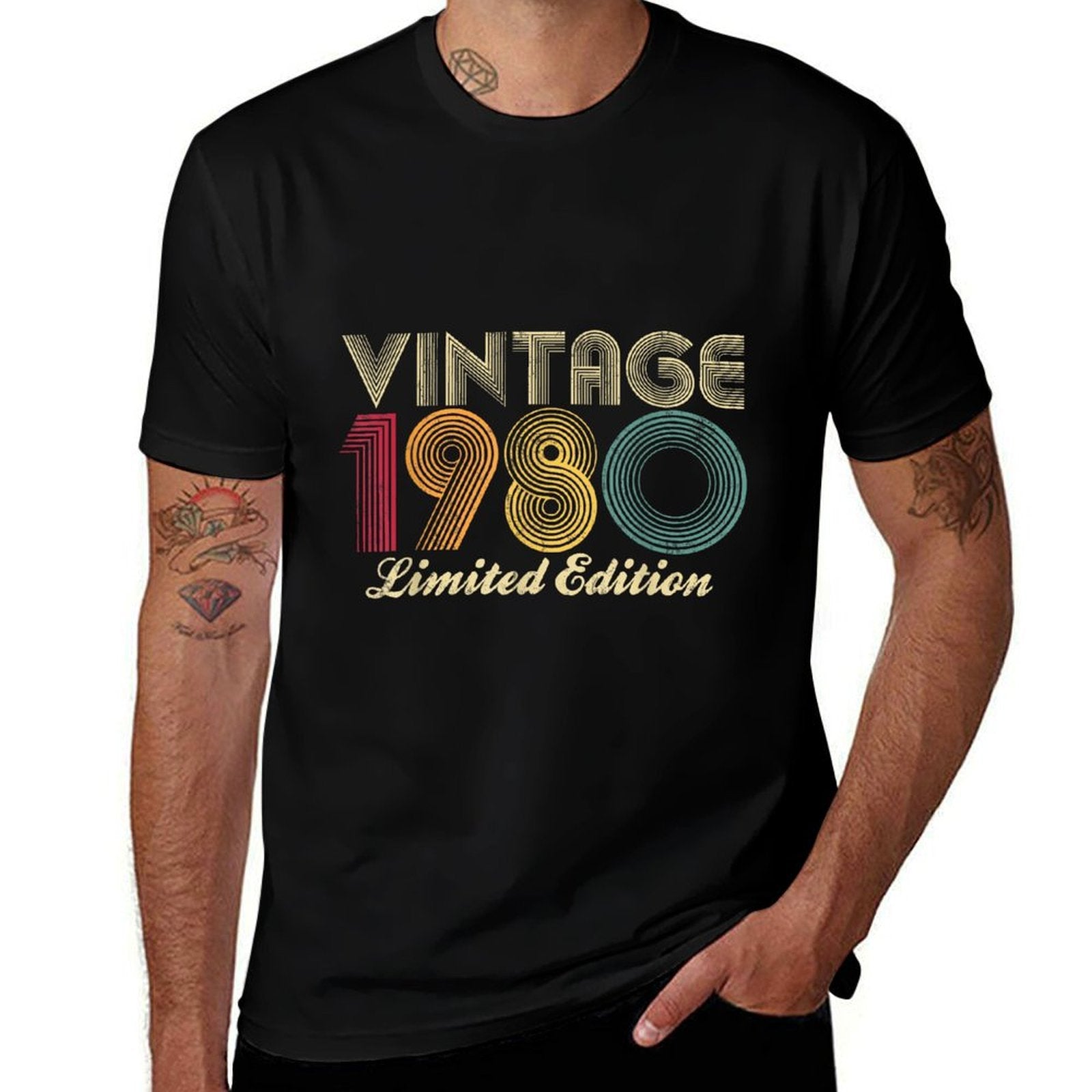 1980 45th Birthday Vintage Limited Edition 45 Years Old  Soft T-Shirt