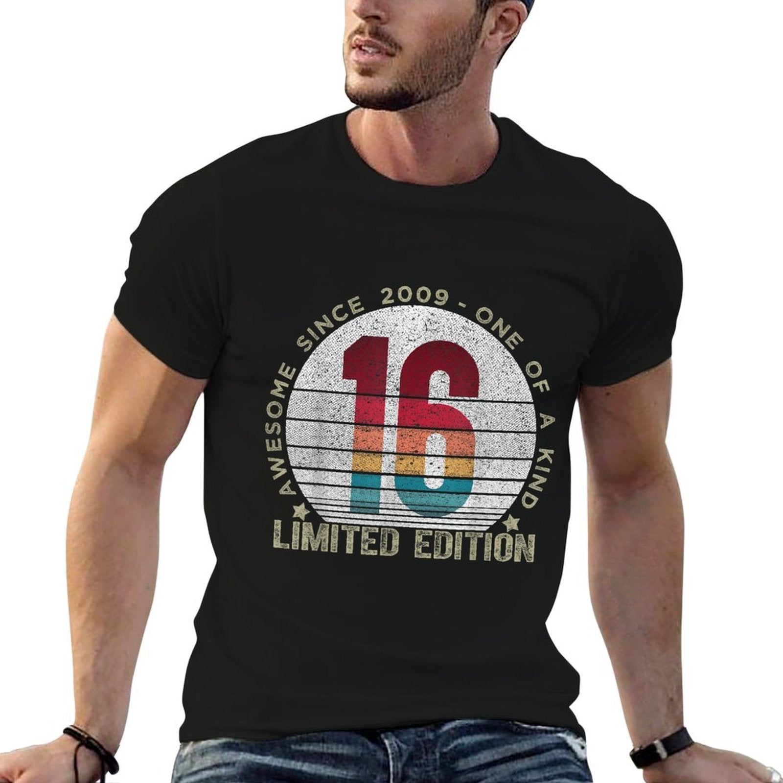 16 Year Old Gifts Vintage 2009 Limited Edition 16th Birthday  Polyester Blend T-Shirt