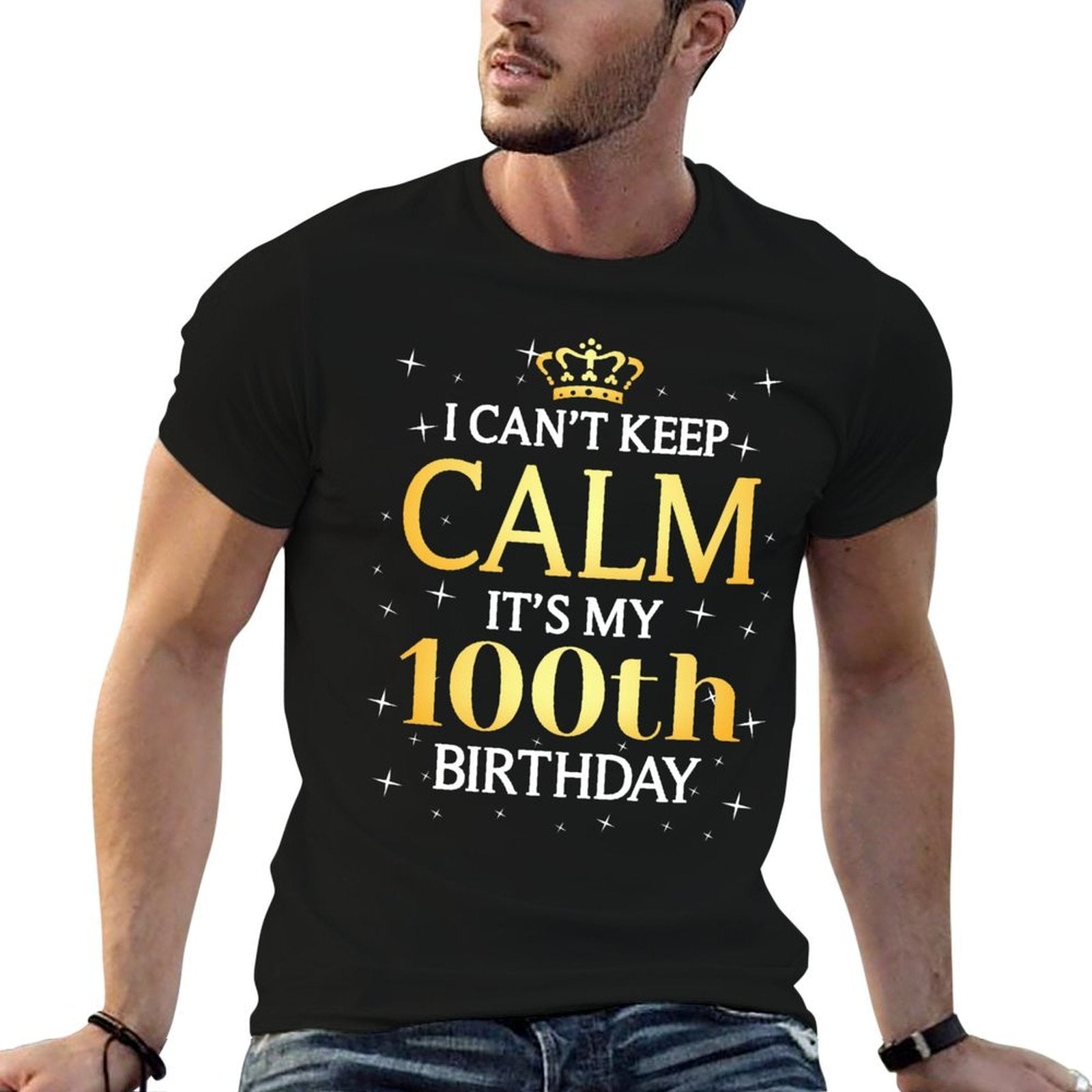 100 Year Old Men Women Birthday Gift It's My 100th Birthday  Relaxed-fit T-Shirt