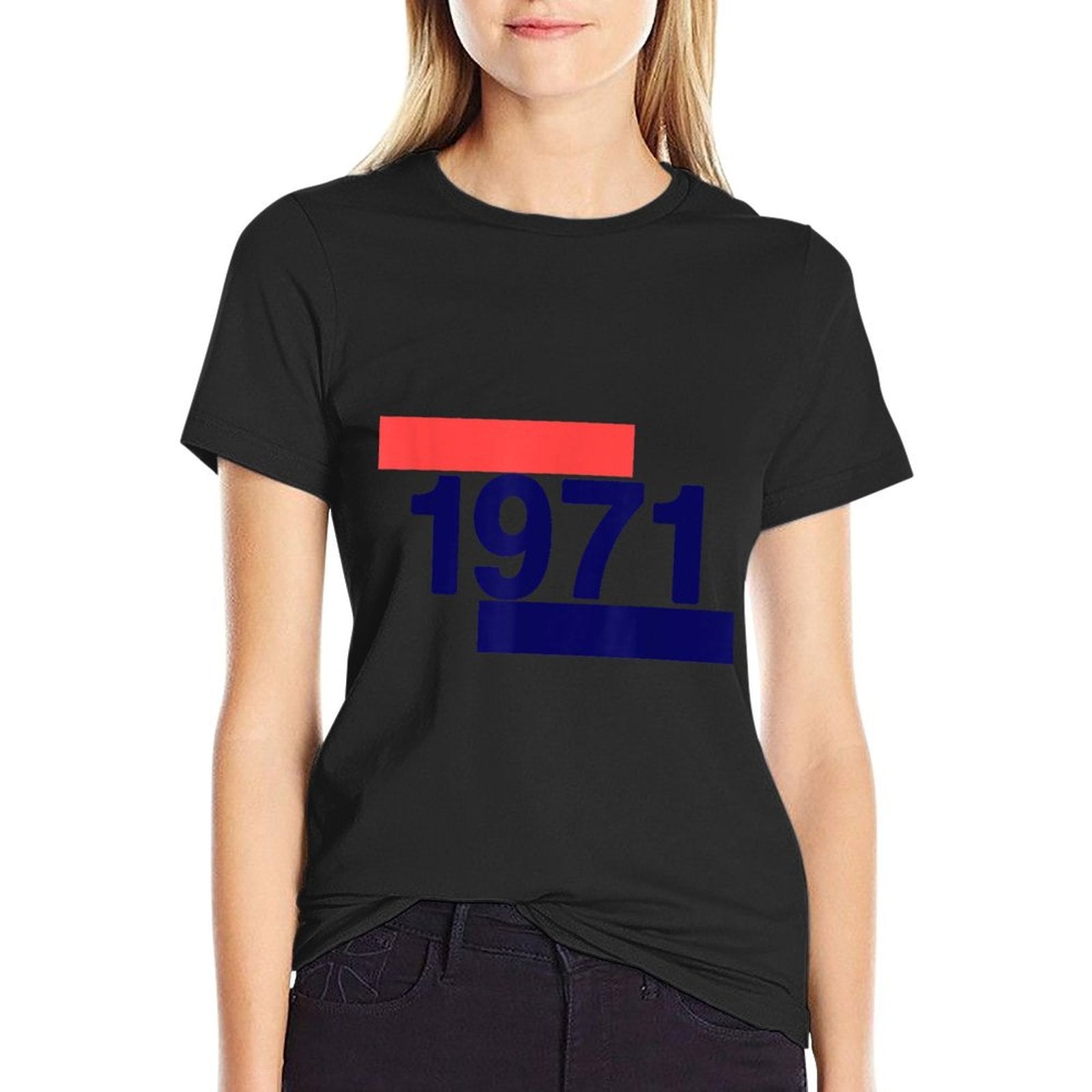 1971 50th Birthday  Wrinkle-resistant T-Shirt