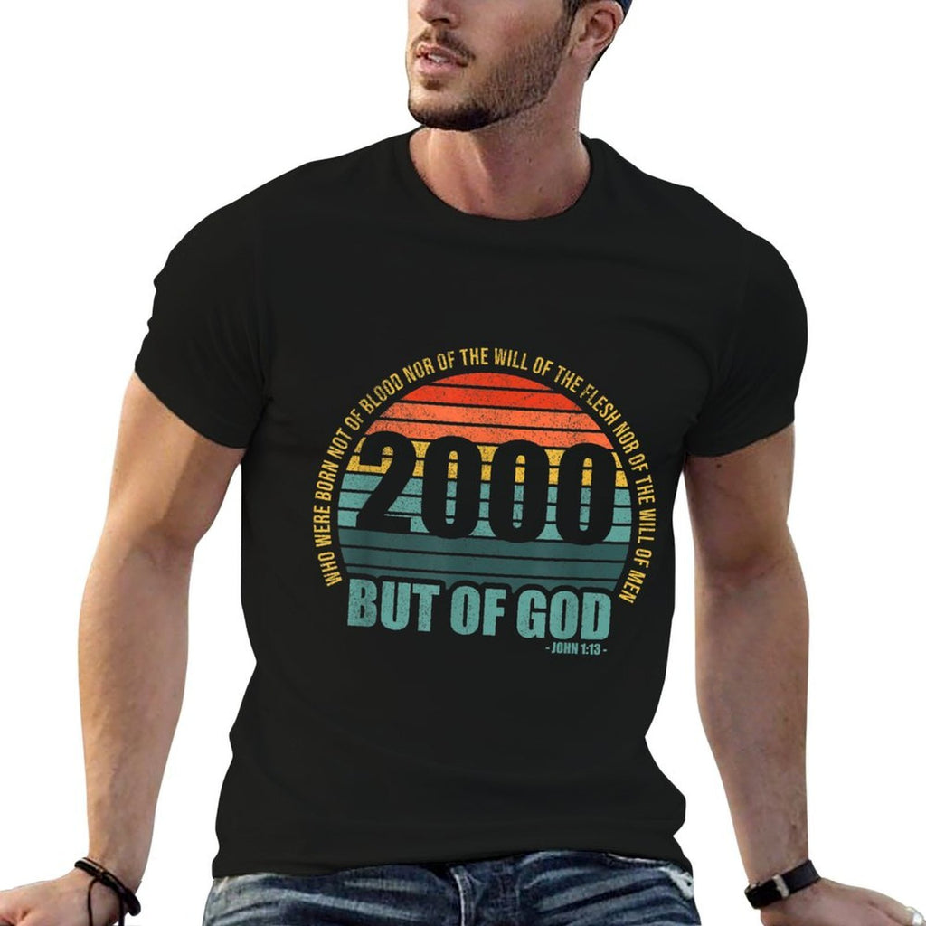 21 Year Old Christian 2000 Christ Born of God 21st Birthday  Relaxed-fit T-Shirt