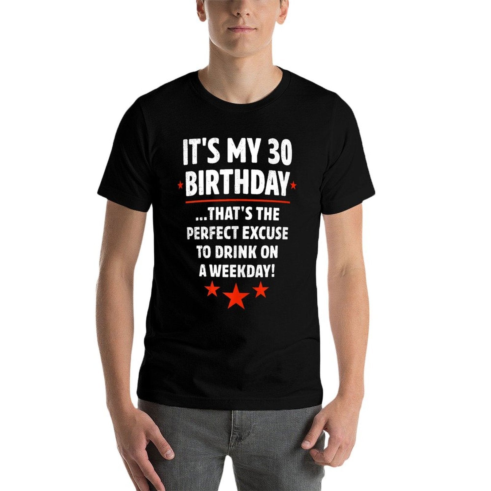30th Birthday Outfit Funny Party Ideas For Men Women  Affordable Price T-Shirt