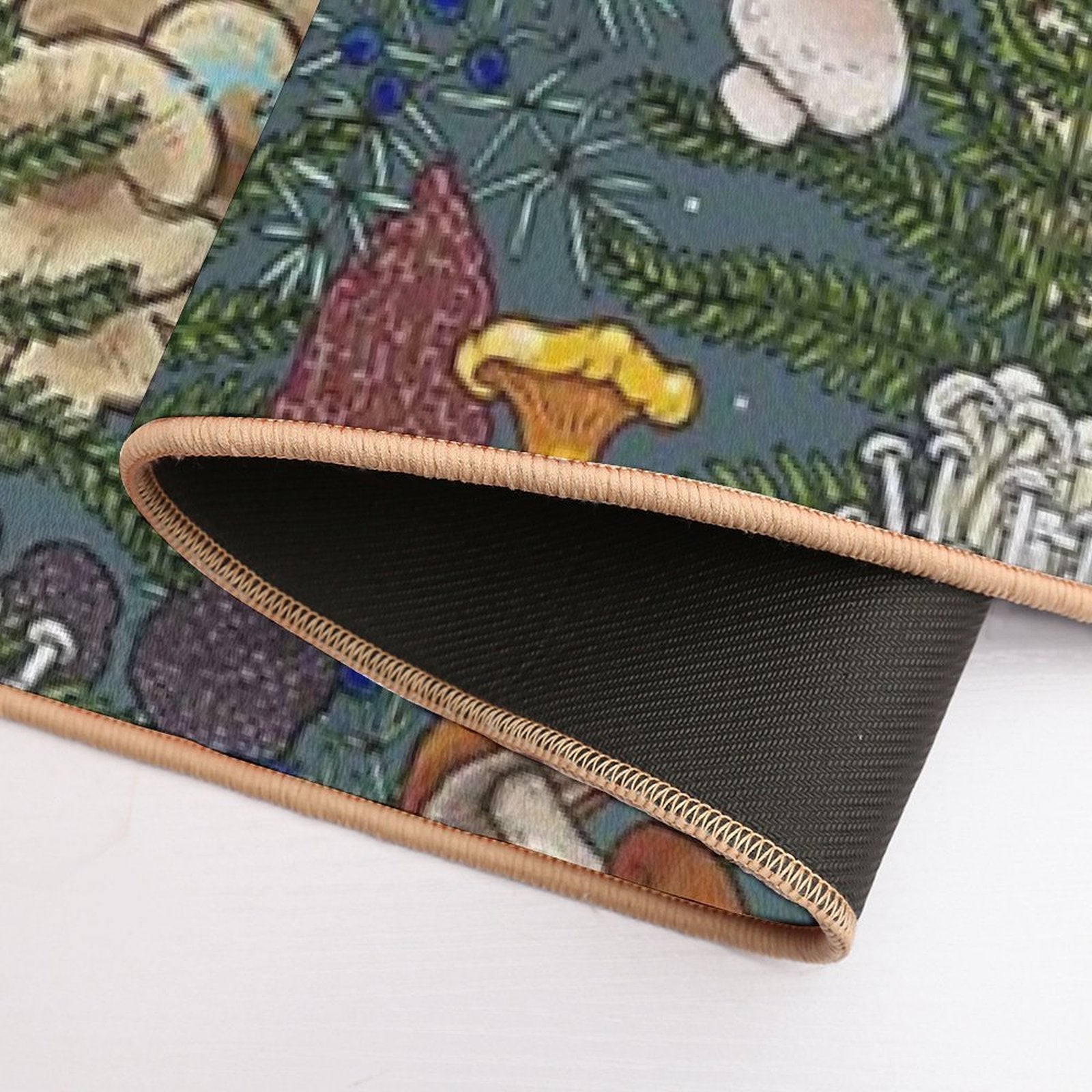 Mushroom Forest  Versatile Bath Mat