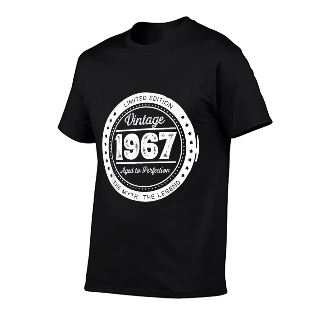 1967 50th Birthday, Fifty Years Old  Fade-proof Color T-Shirt
