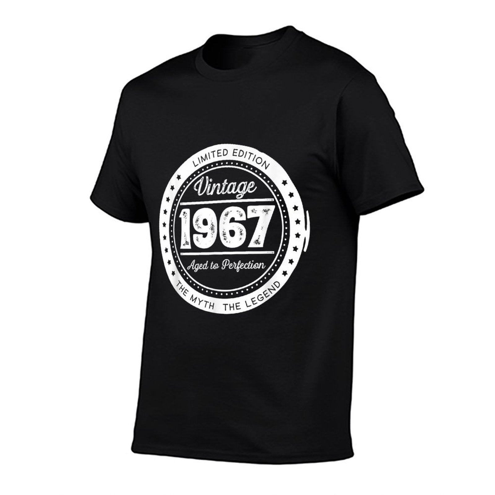 1967 50th Birthday, Fifty Years Old  Fade-proof Color T-Shirt