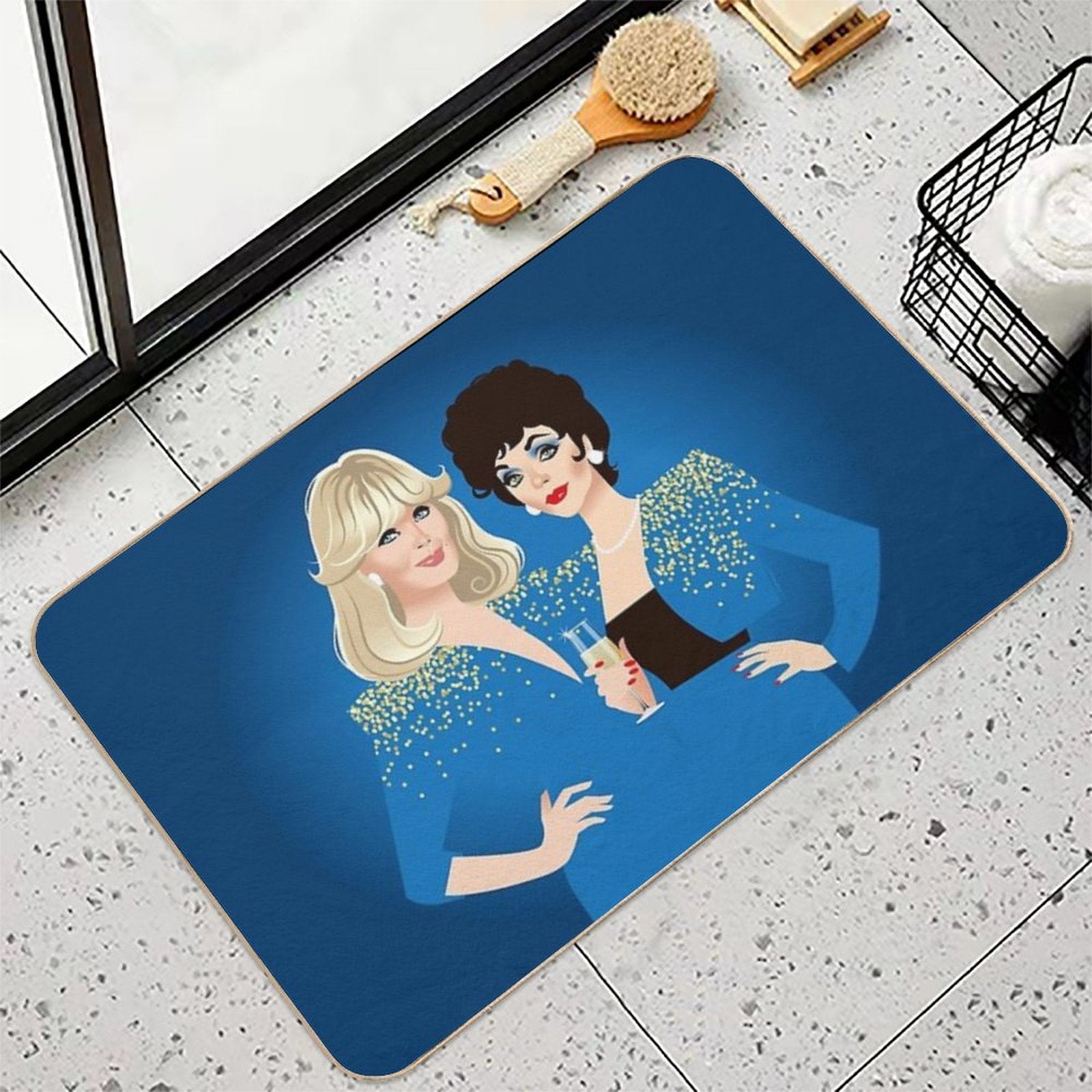 Frenemies  Versatile Bath Mat