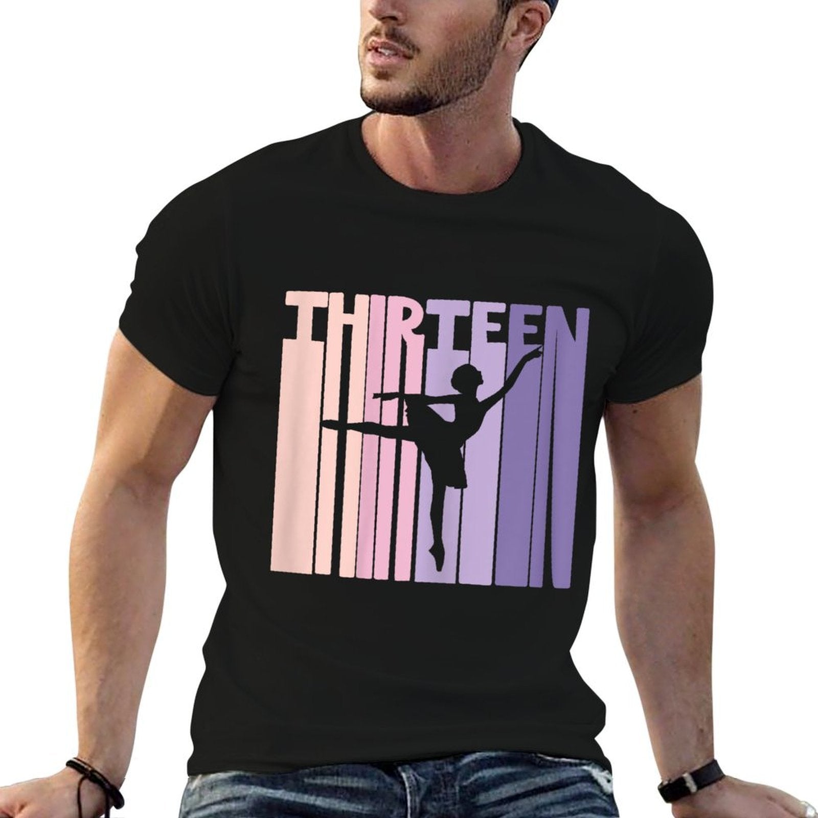 13th Birthday Gift Ballet Dancer 13 Years Old Ballerina Girl  Versatile T-Shirt