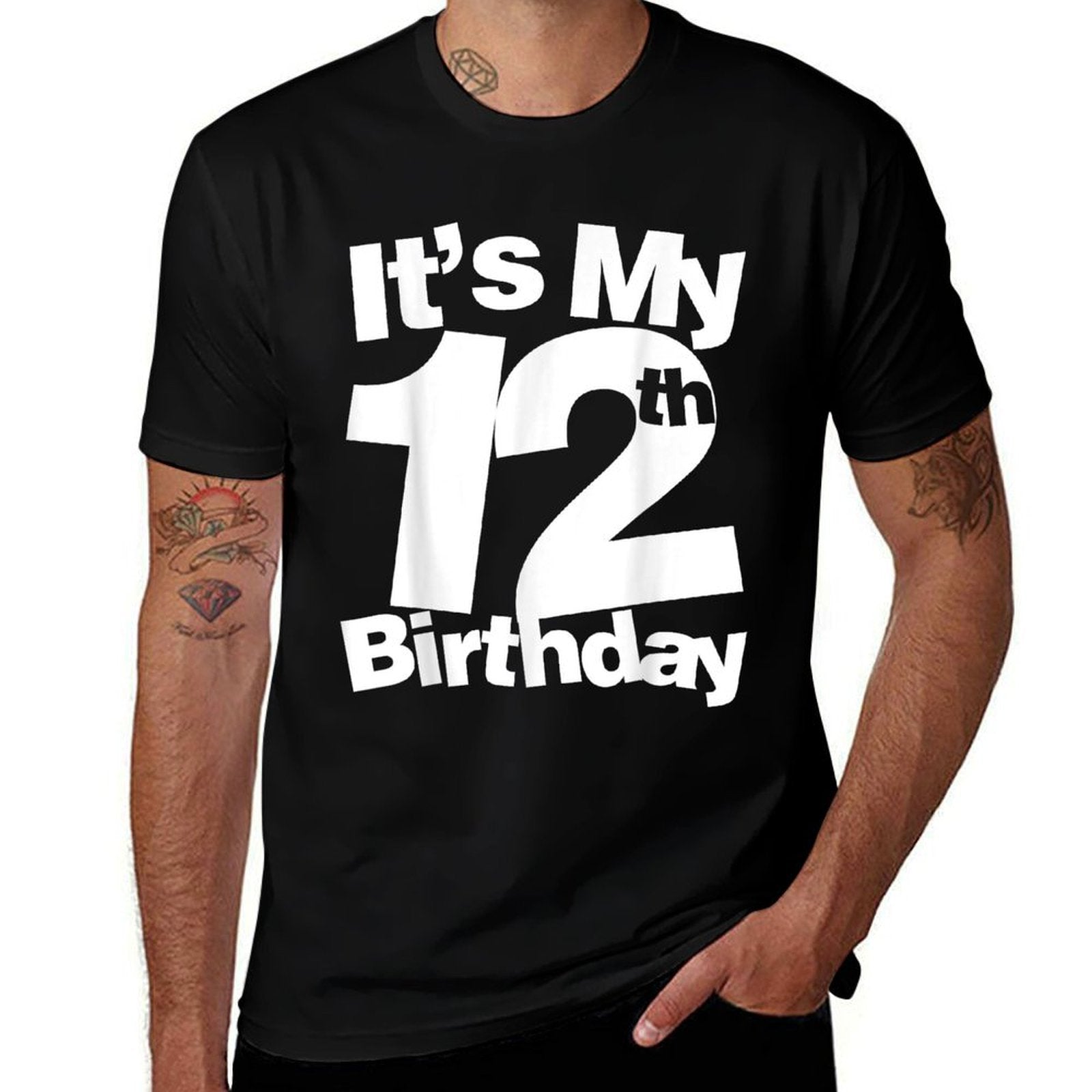 12th Birthday for 12 Year Olds  Stretchy T-Shirt