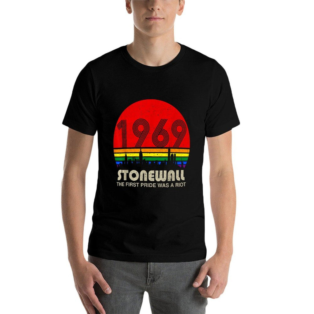 1969 The First Pride Was A Riot LGBT Pride Rainbow  Breathable T-Shirt