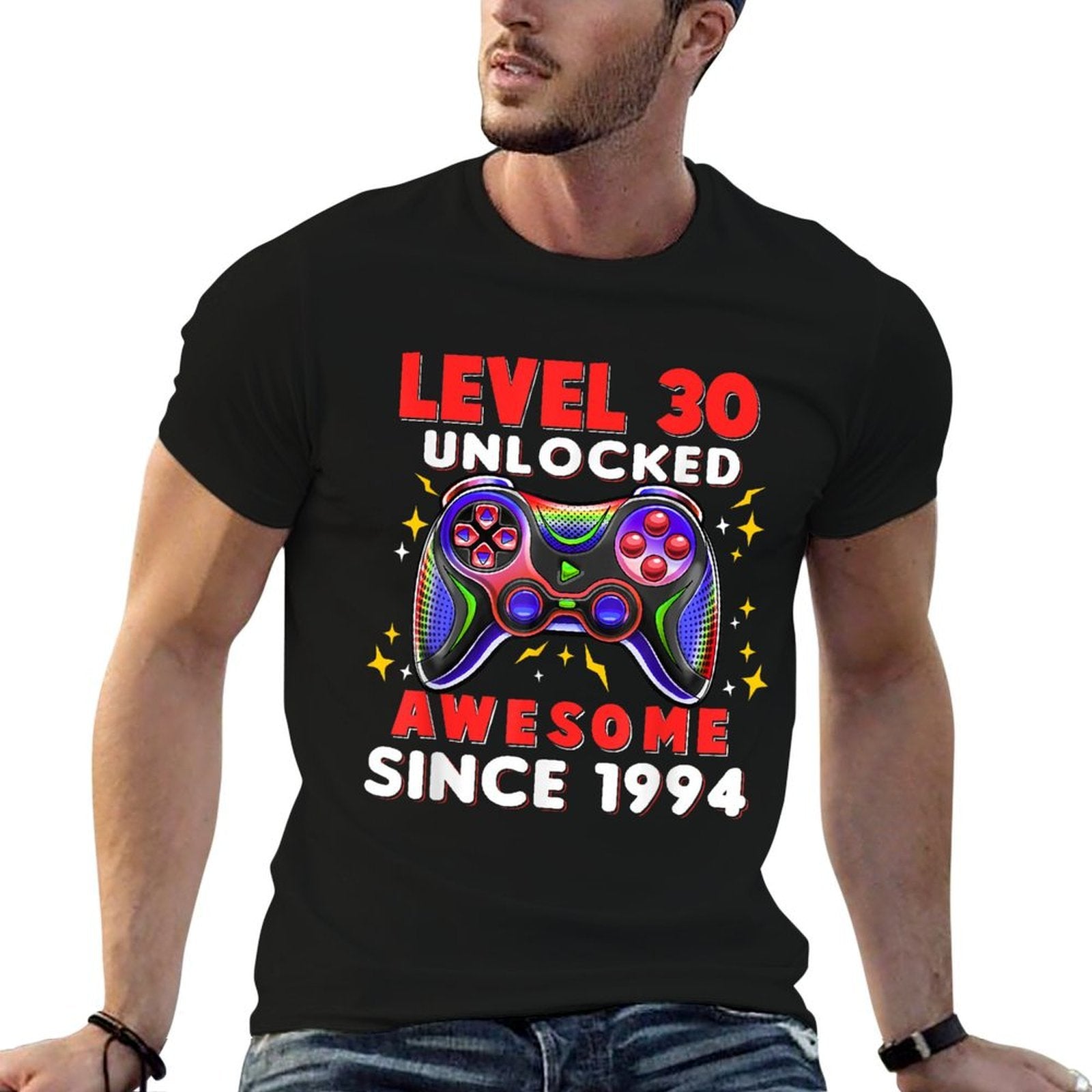 30th Birthday For Men 30 Years Birthday Gifts  Wrinkle-resistant T-Shirt