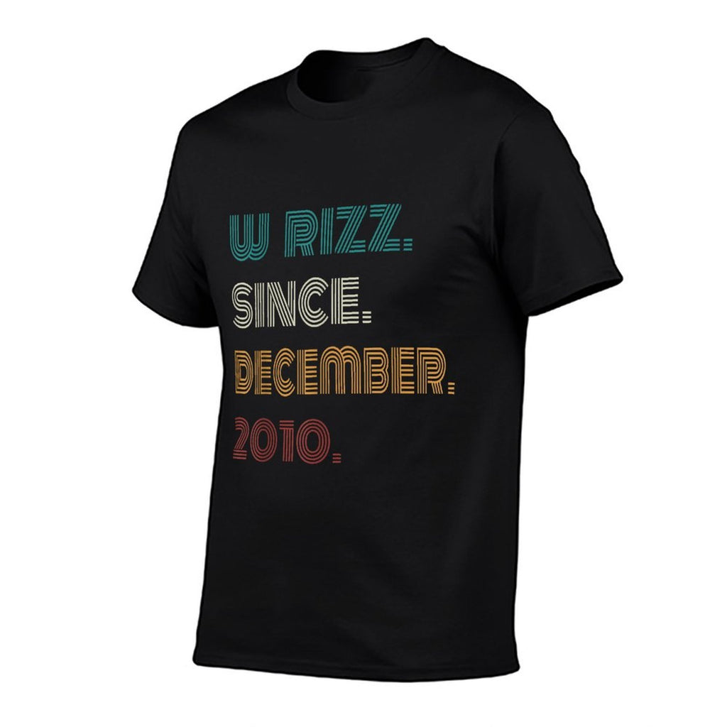 14 Years Old W Rizz Since December 2010 14th Birthday  Lightweight T-Shirt